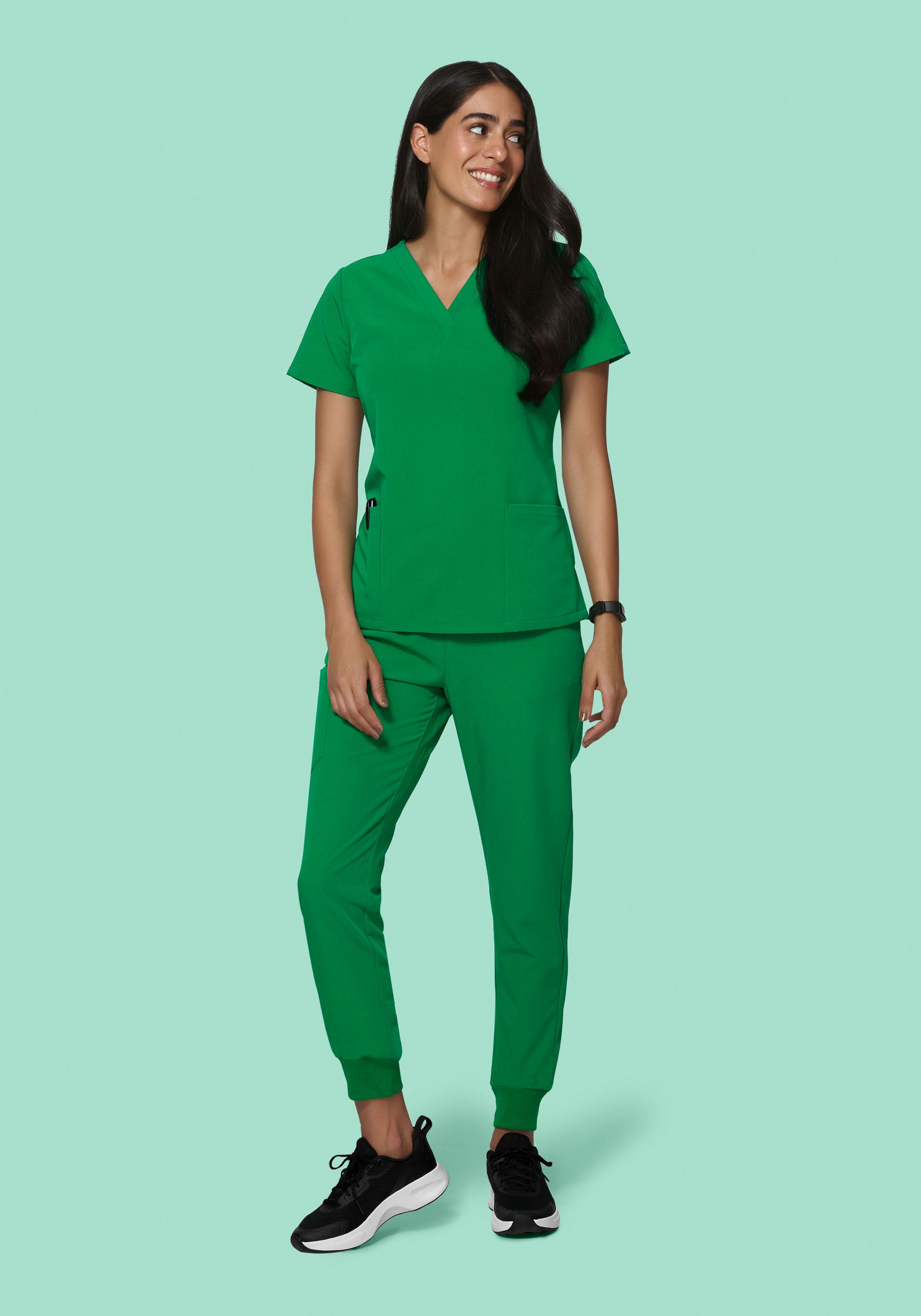 6 Pocket Top Emerald