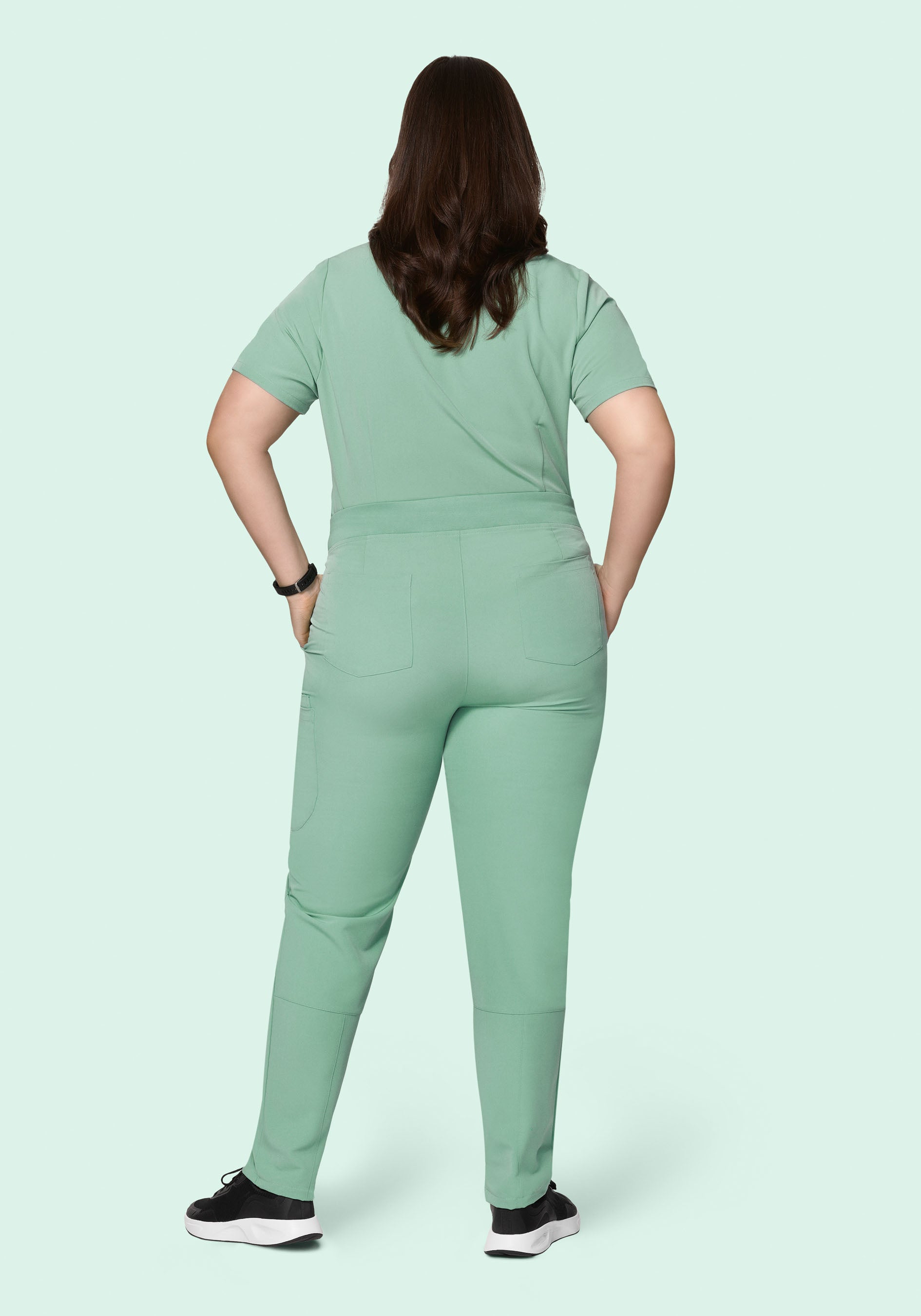 6 Pocket Slim Pants Jade