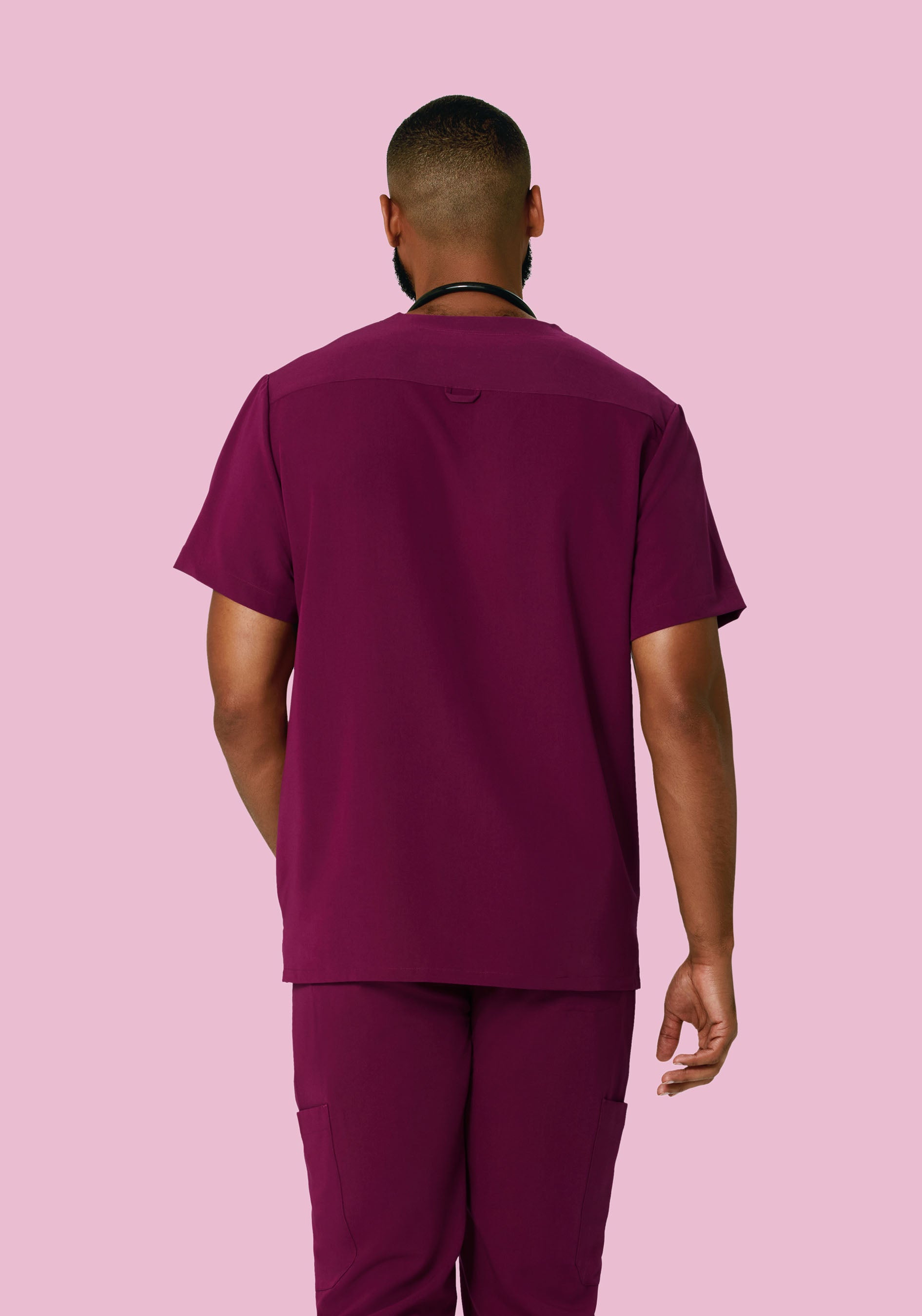 Three Pocket Top Sangria