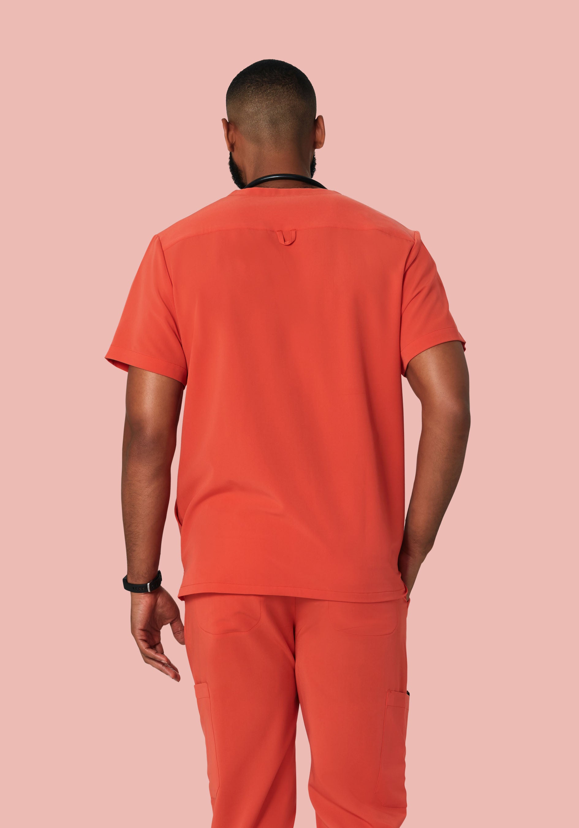 Three Pocket Top Terracotta