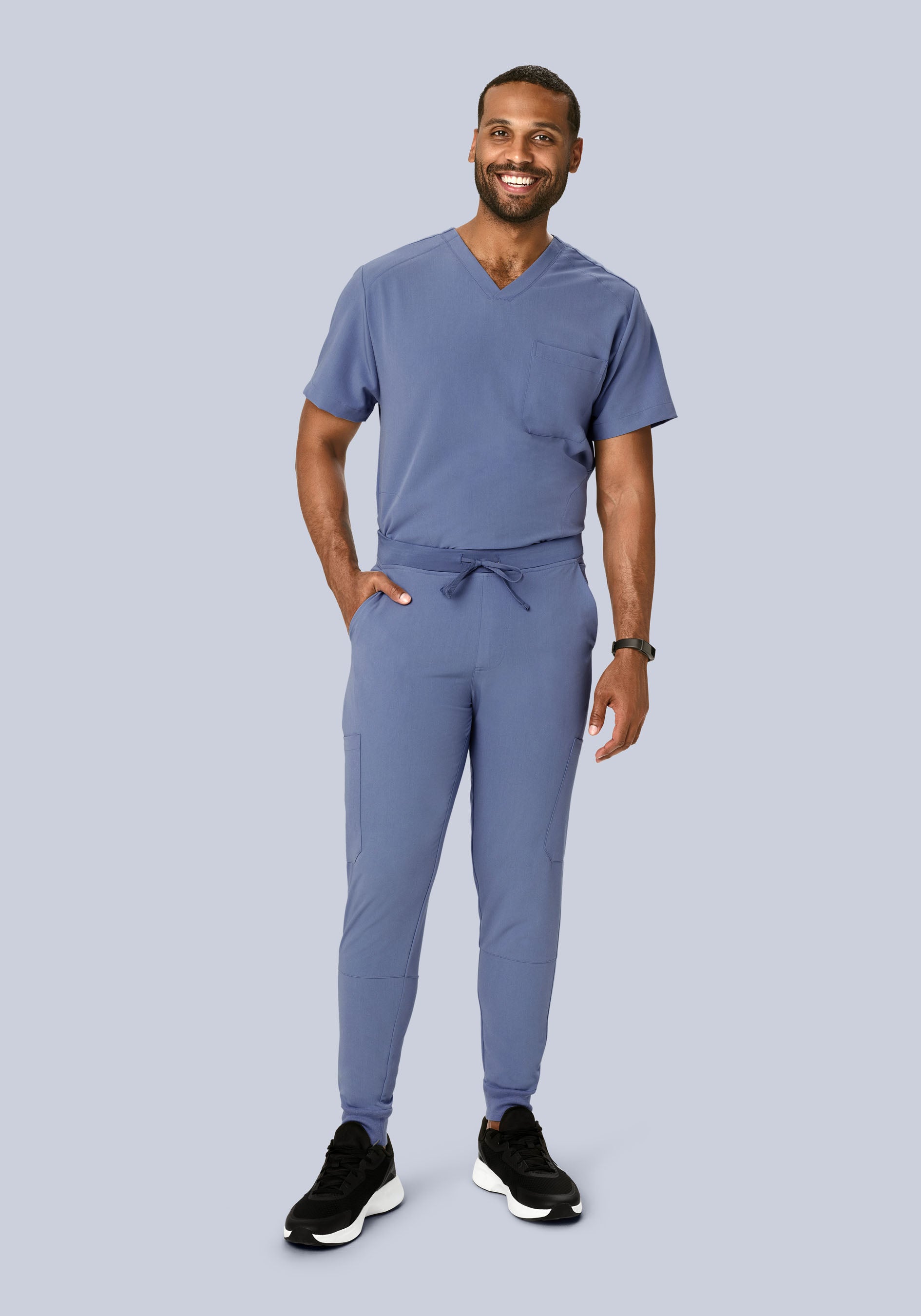 7 Pocket Joggers Periwinkle