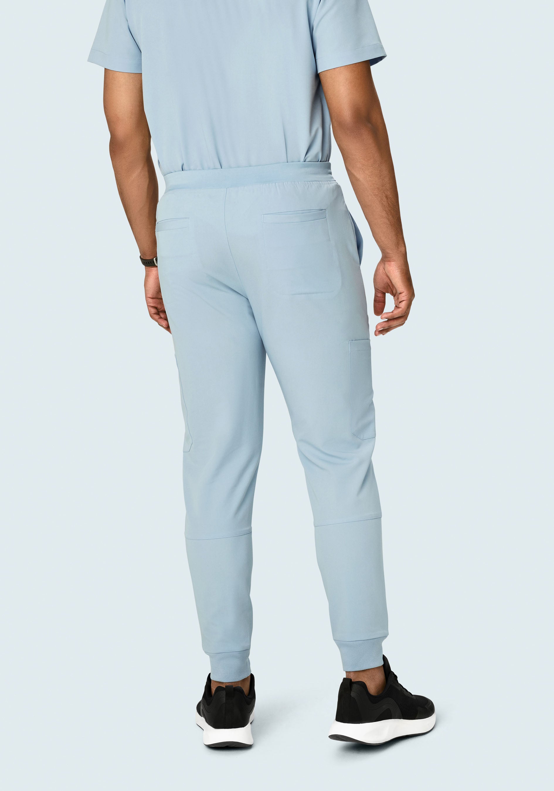 7 Pocket Joggers Powder Blue
