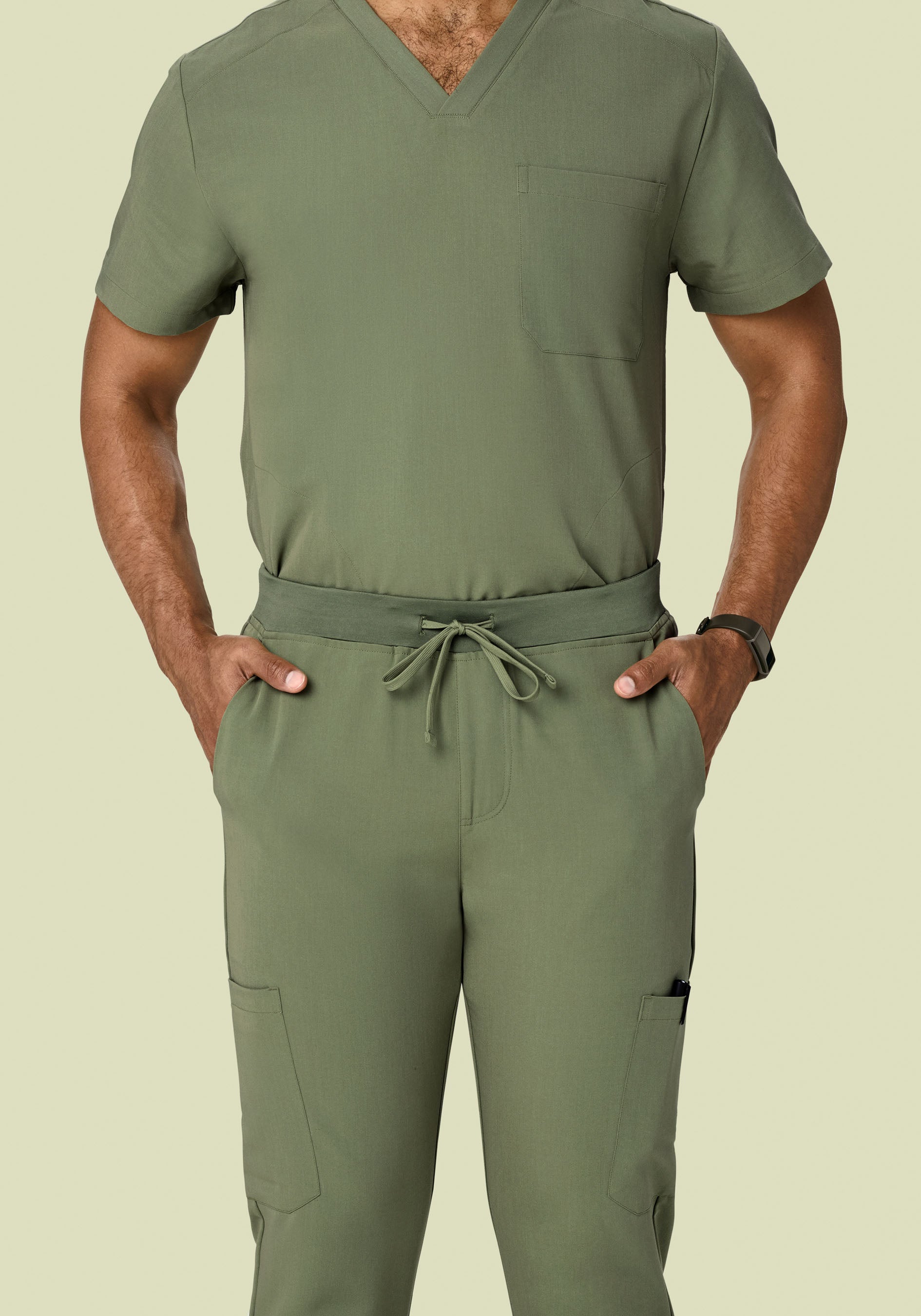 7 Pocket Joggers Sage