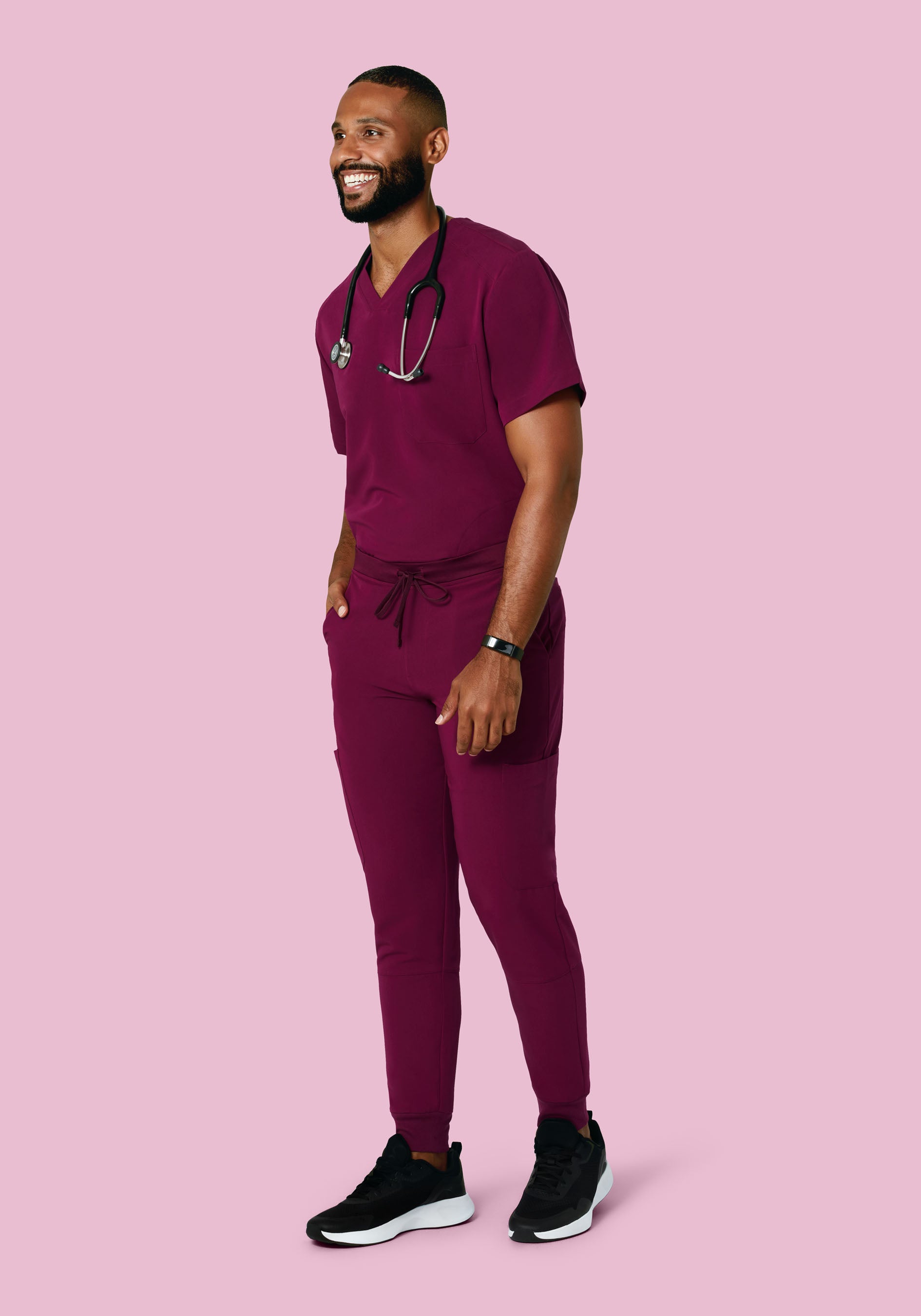 Three Pocket Top Sangria