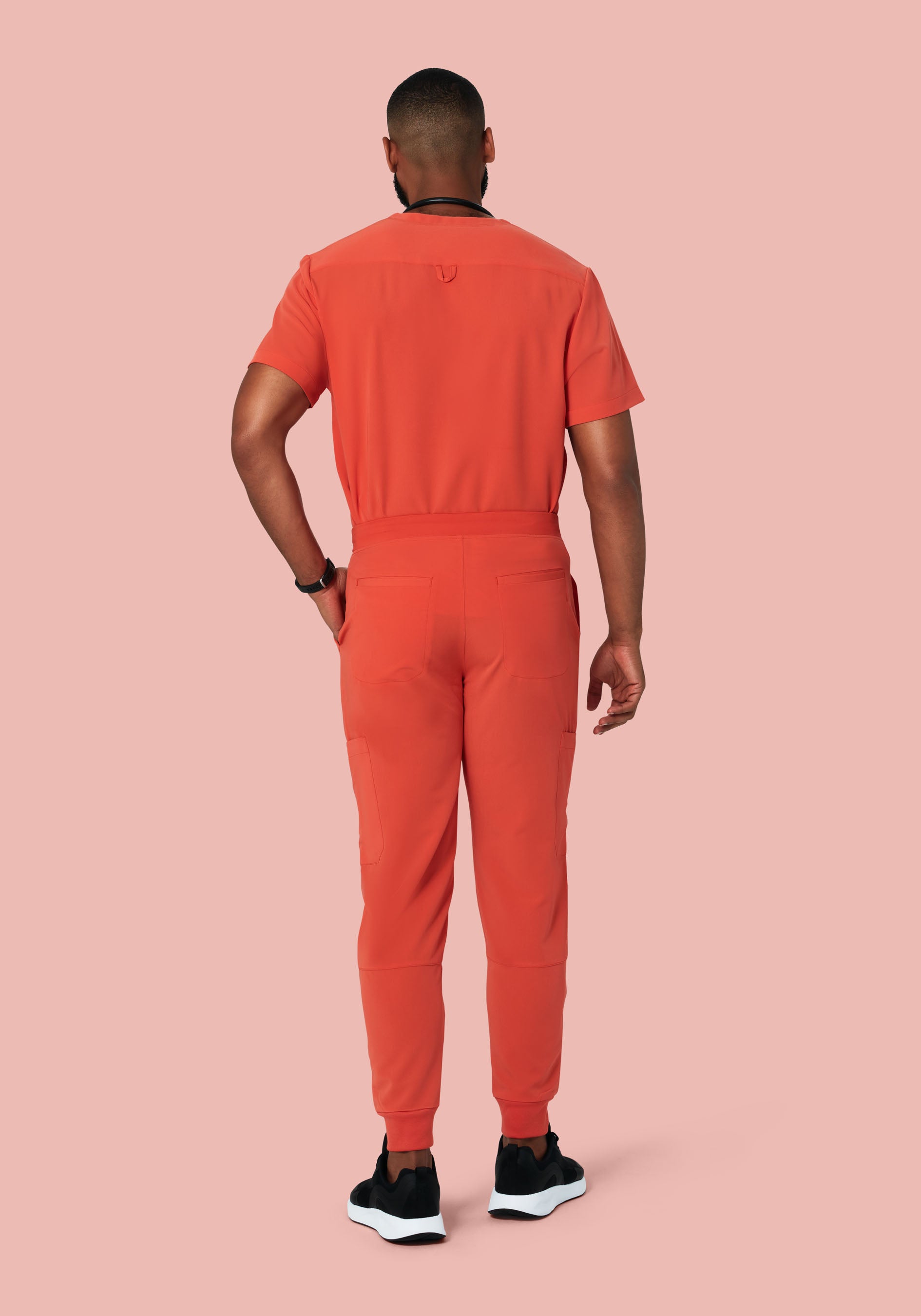 7 Pocket Joggers Terracotta