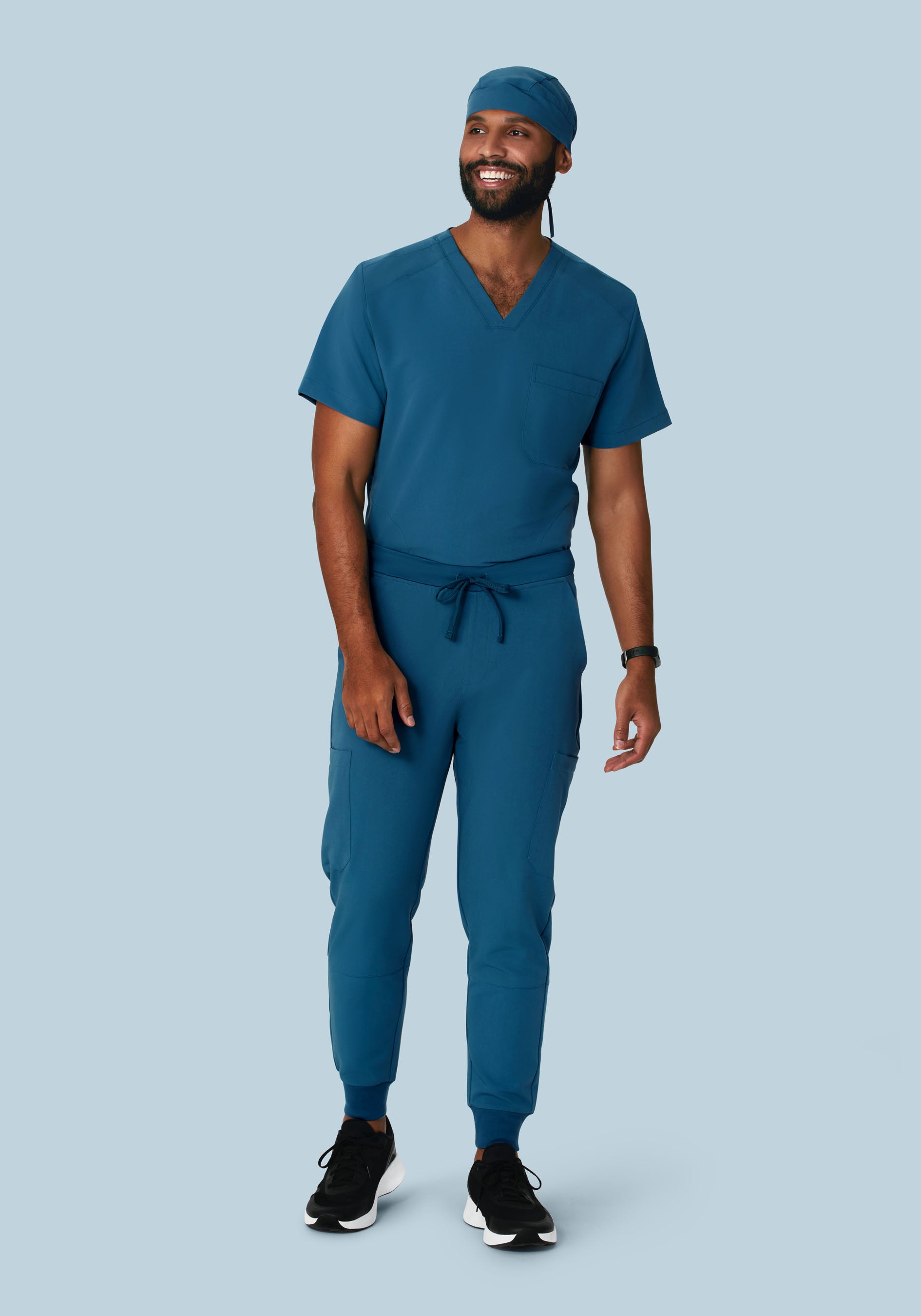 Contemporary Scrub Cap Harbor Blue