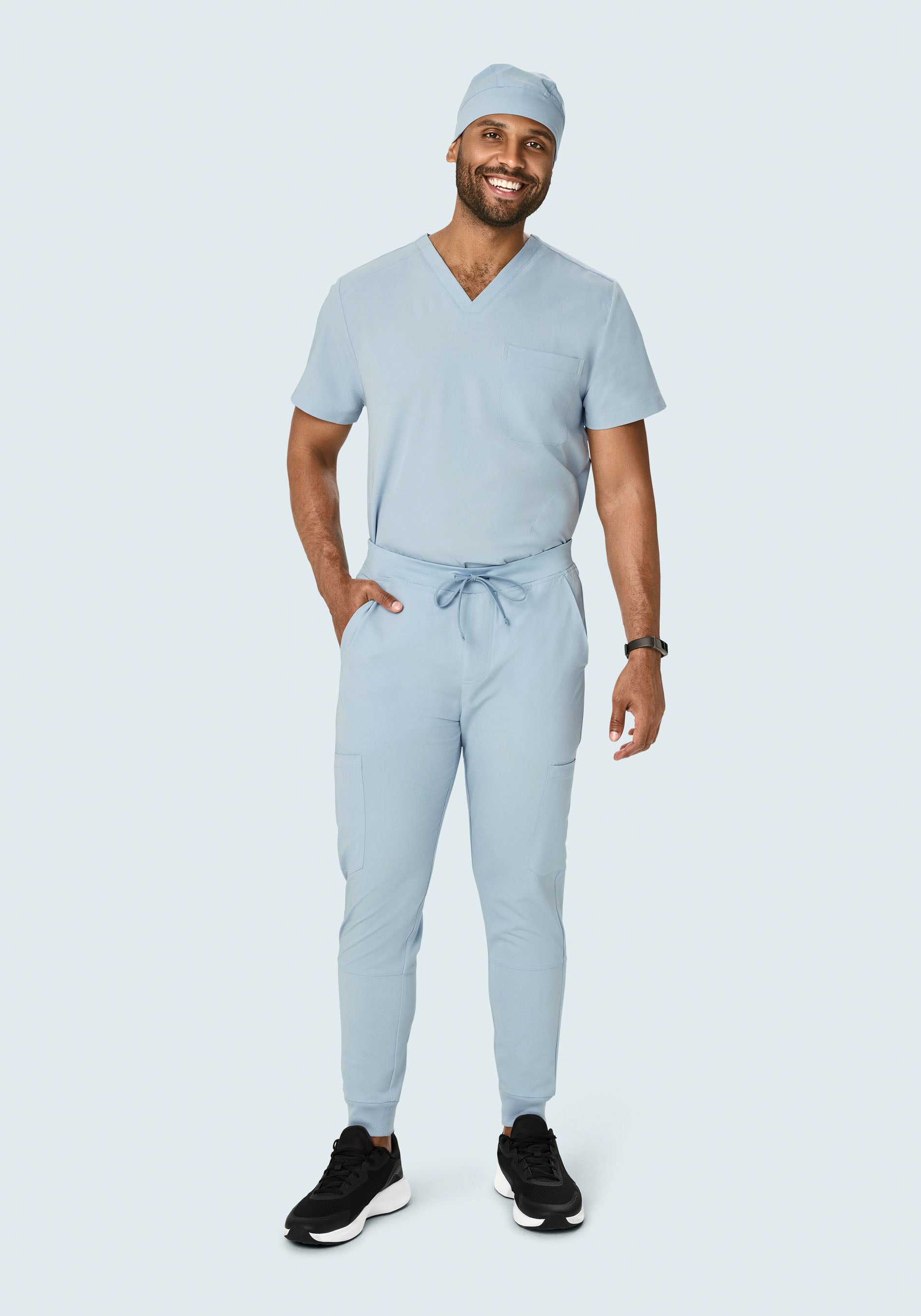 Contemporary Scrub Cap Powder Blue