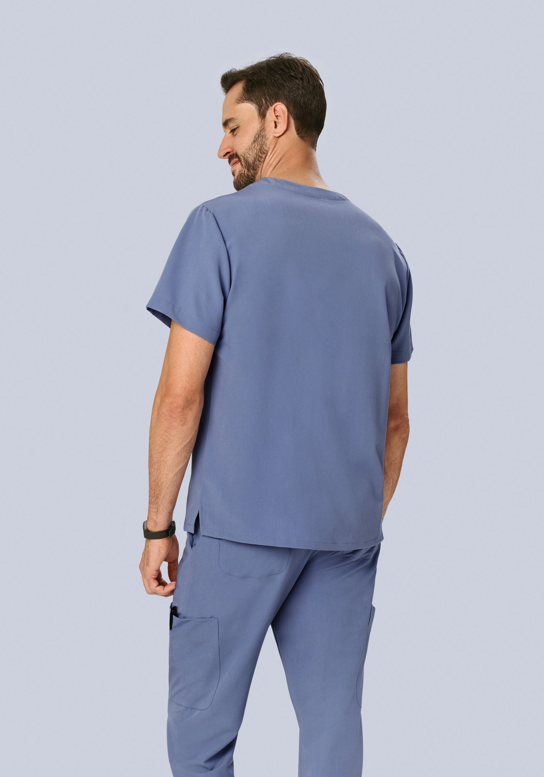 Two Pocket Top Periwinkle