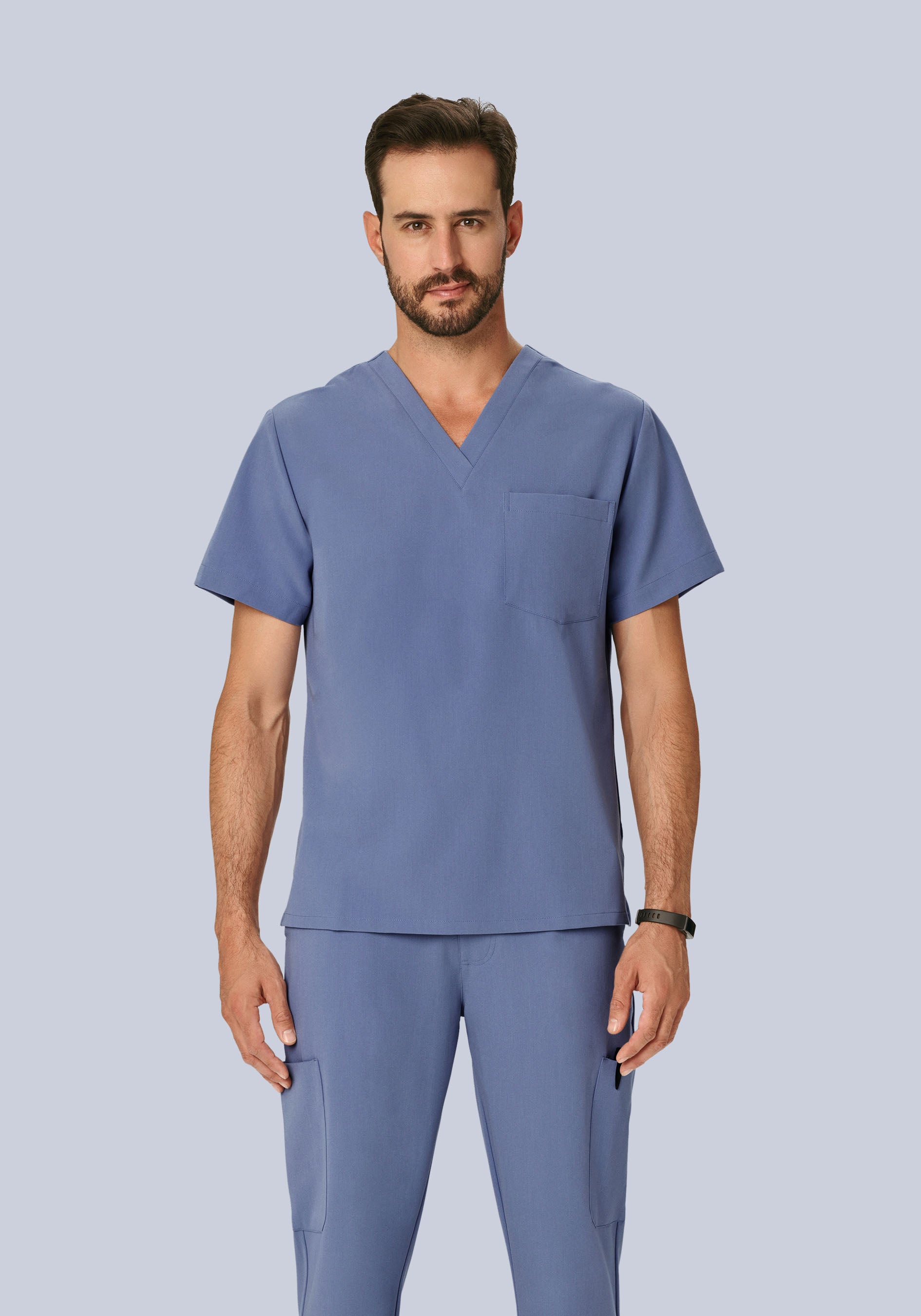 Two Pocket Top Periwinkle