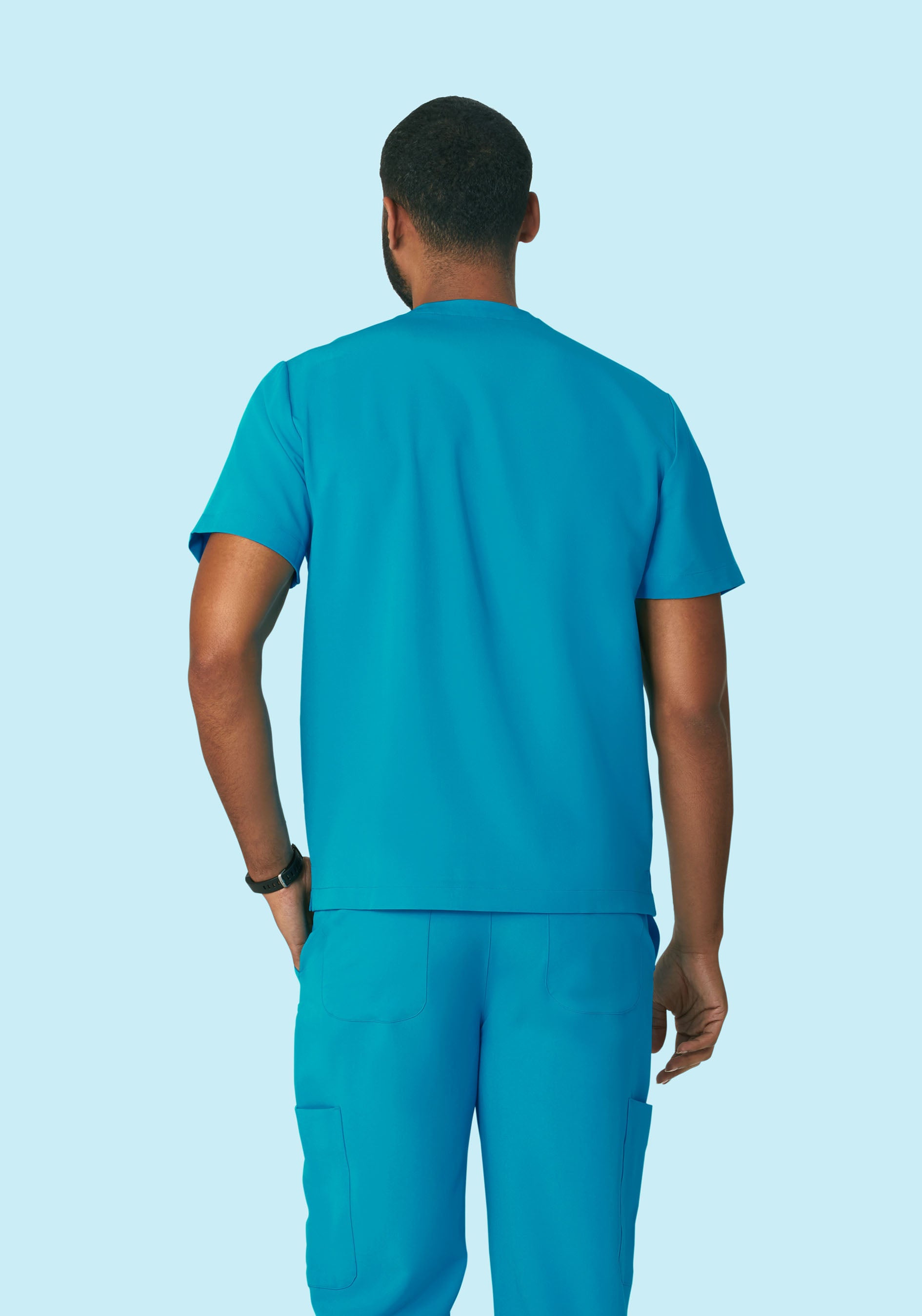 Two Pocket Top Azure