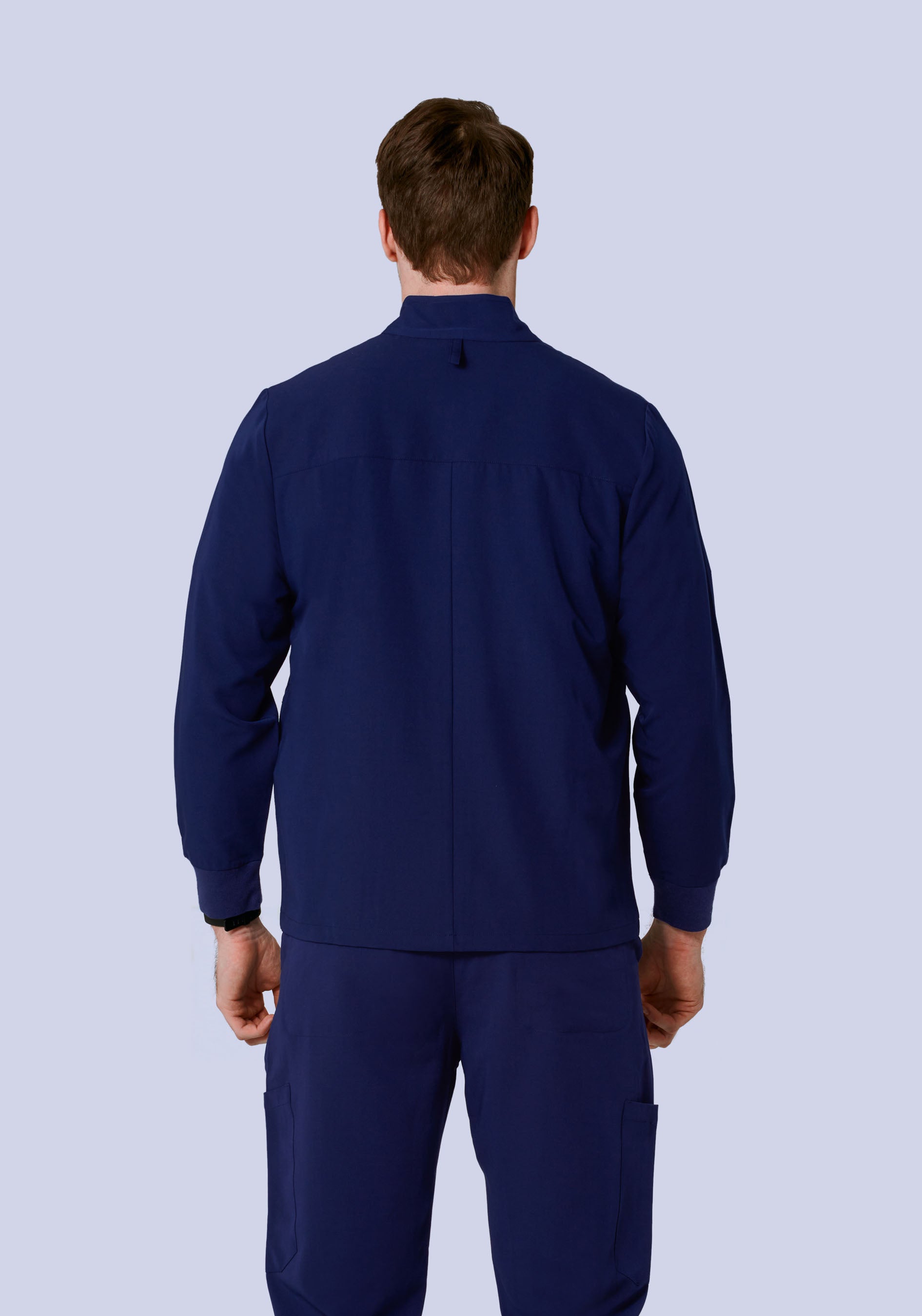 Men's Modern Scrub Jacket Navy