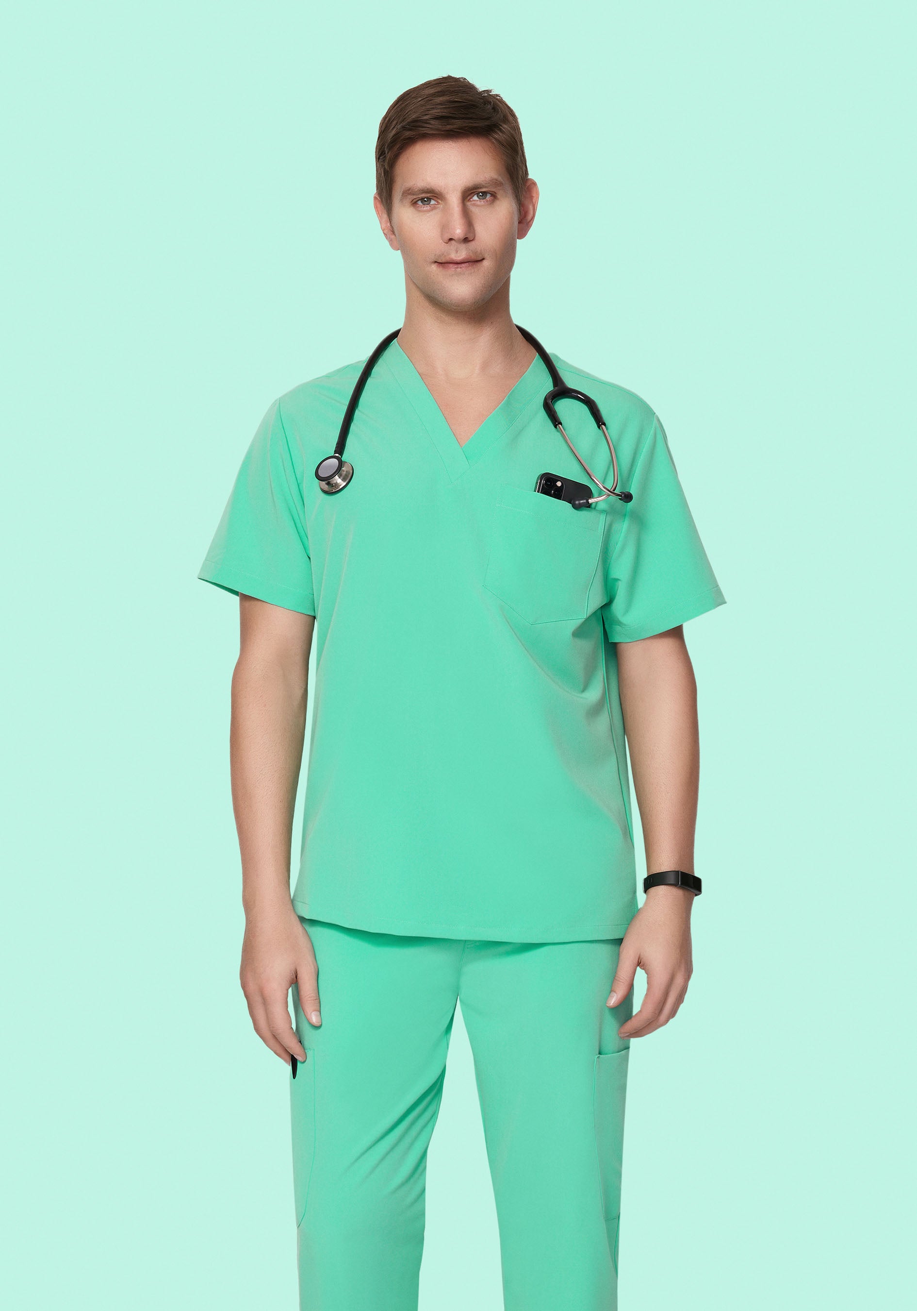 Two Pocket Top Seaglass