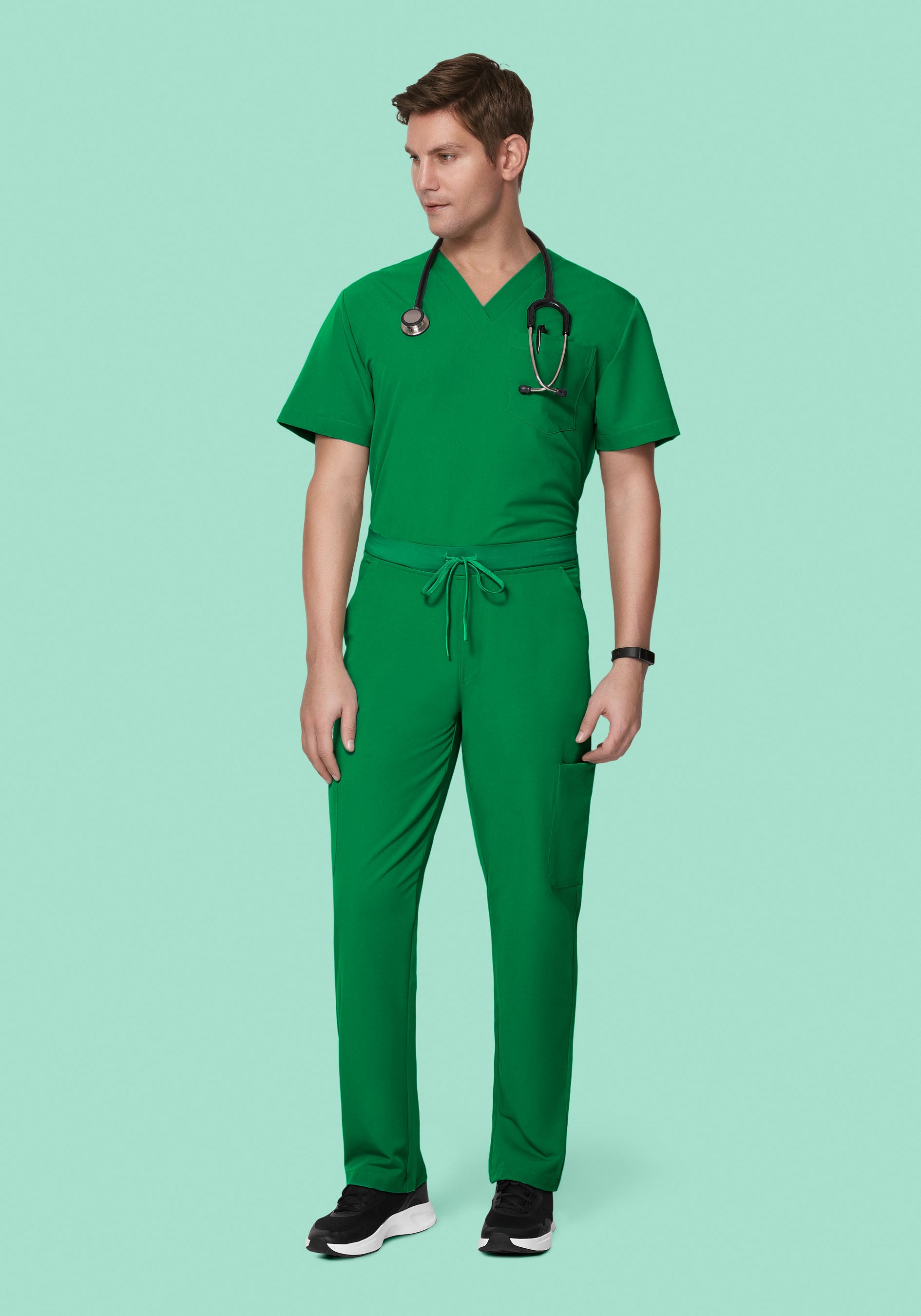 7 Pocket Cargos Emerald