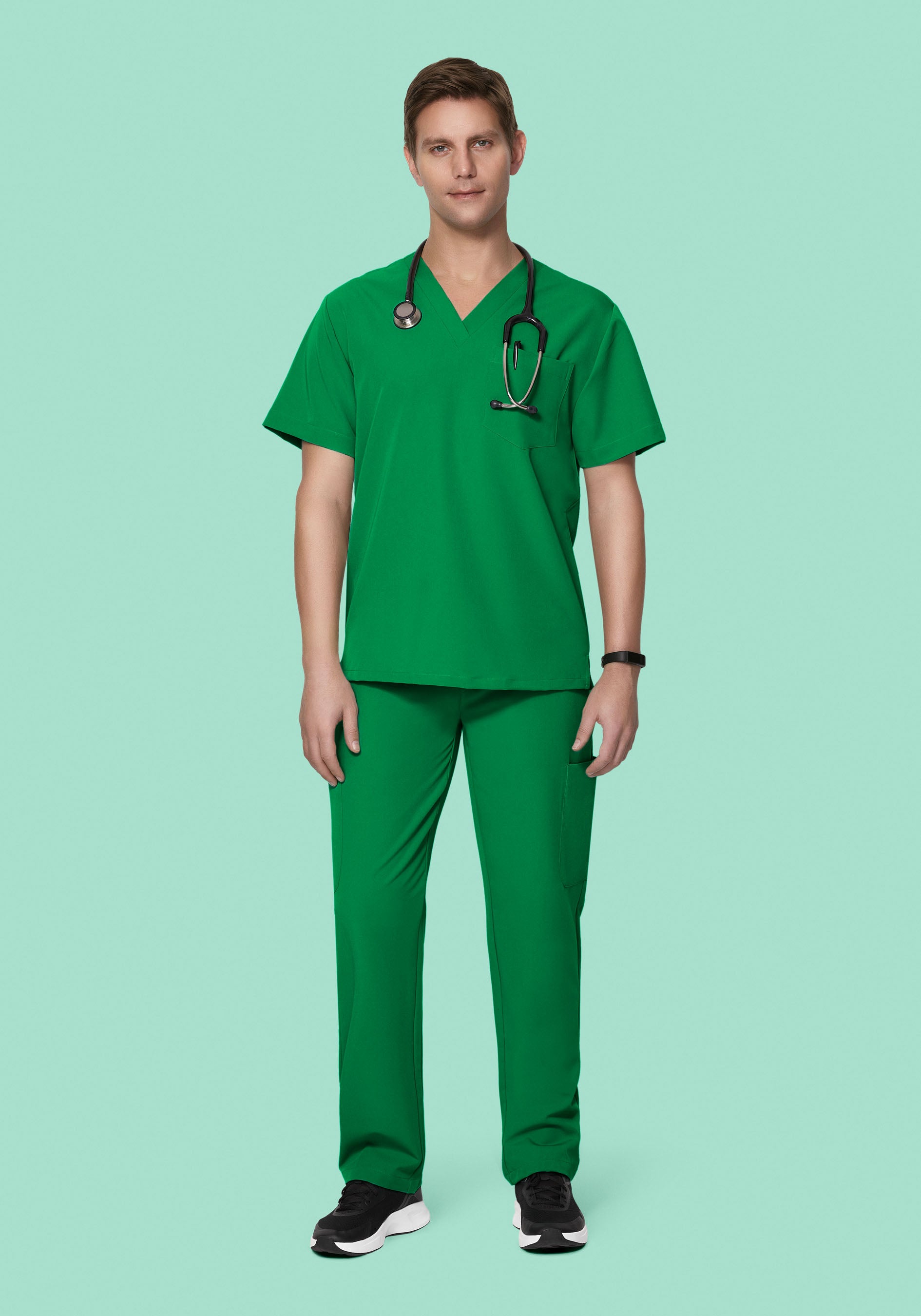 7 Pocket Cargos Emerald