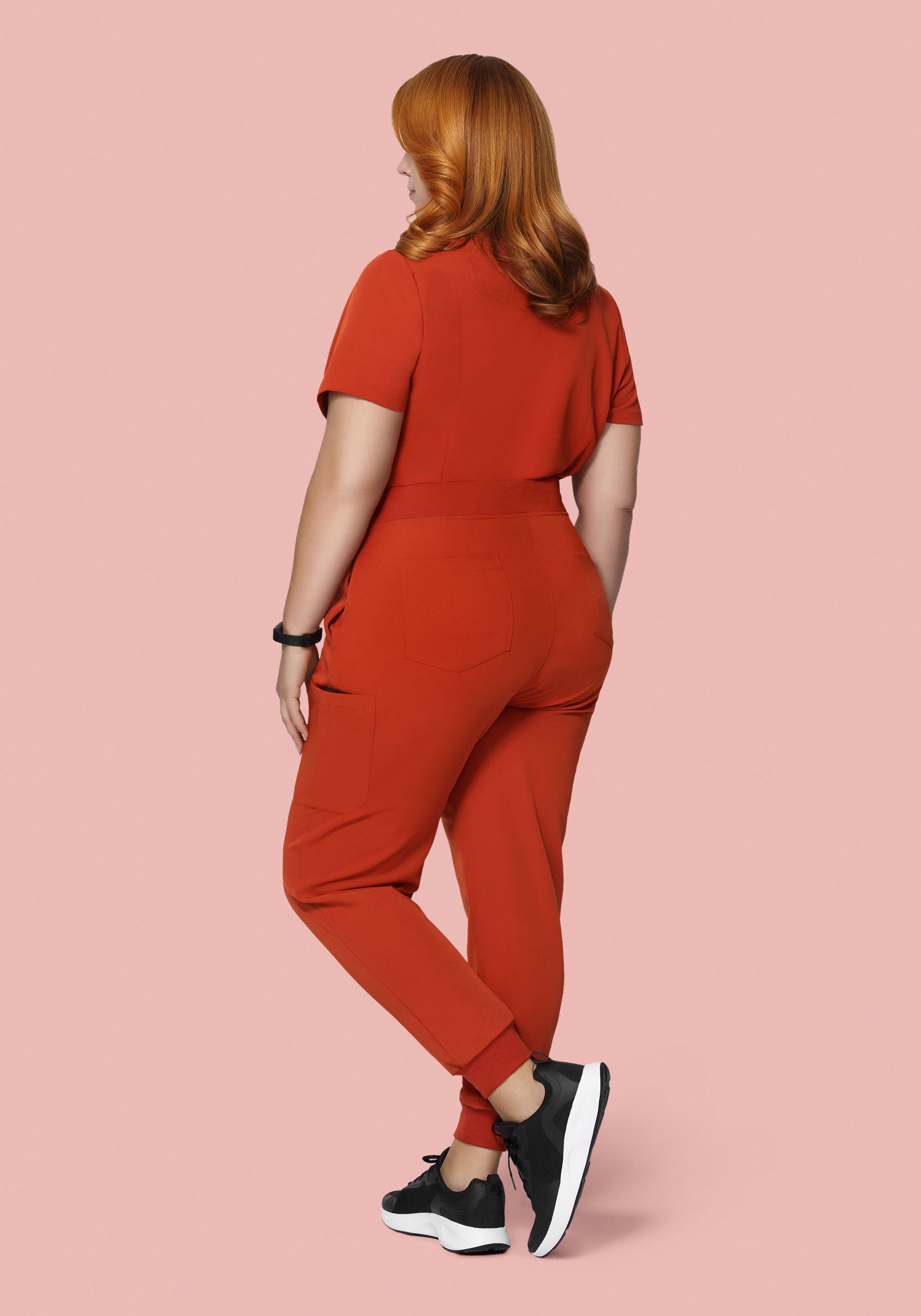 5 Pocket Notch Neck Top Rust