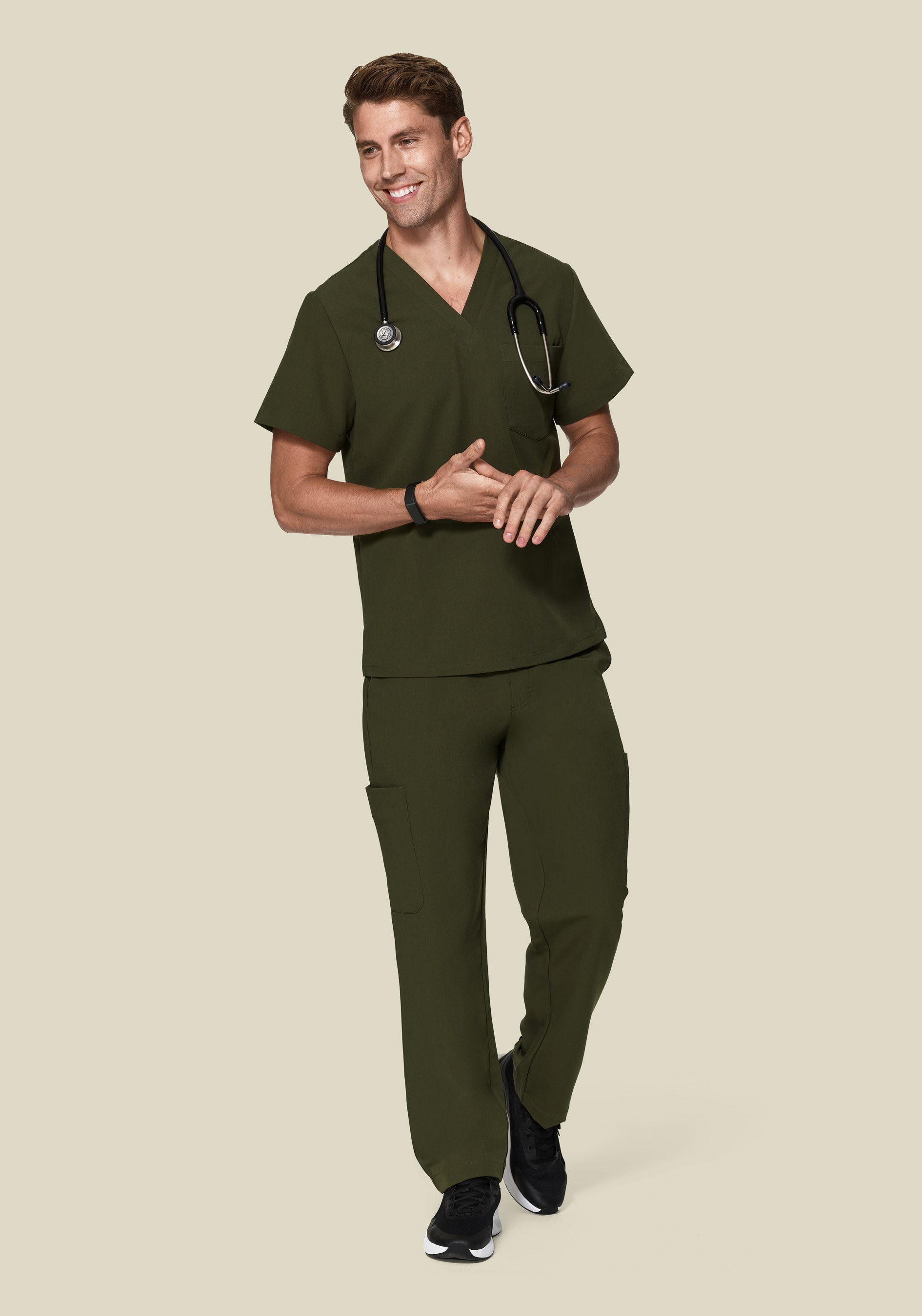 Two Pocket Top Olive