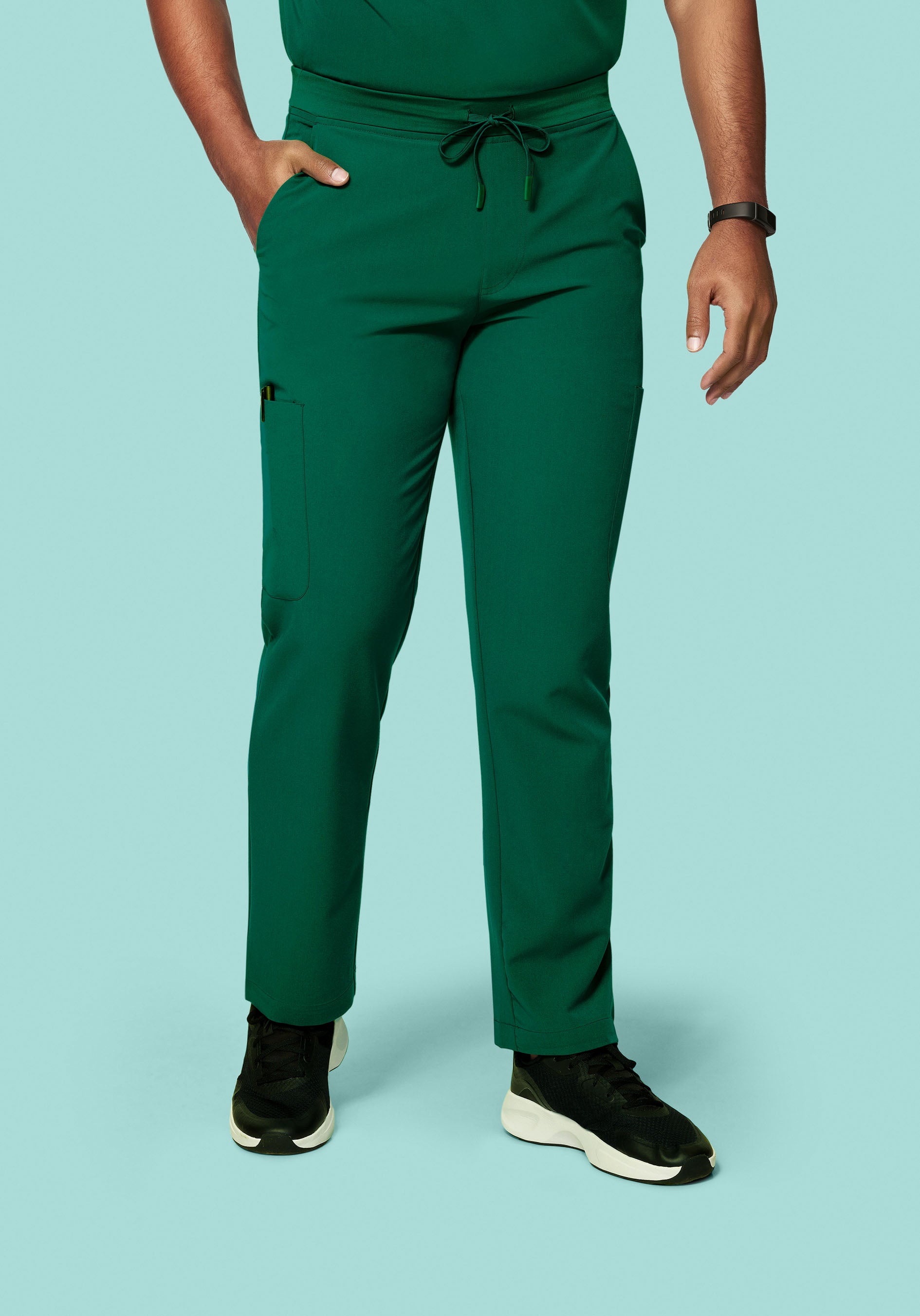 7 Pocket Cargos Hunter Green