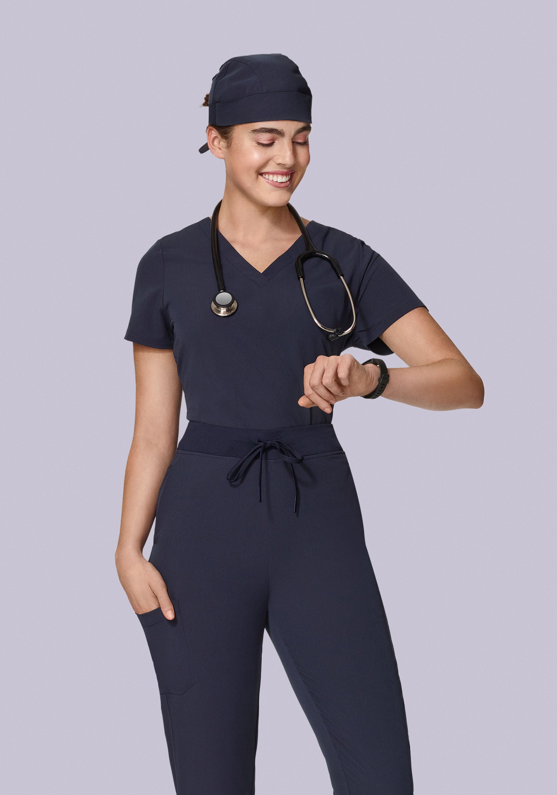 Contemporary Scrub Cap Steel