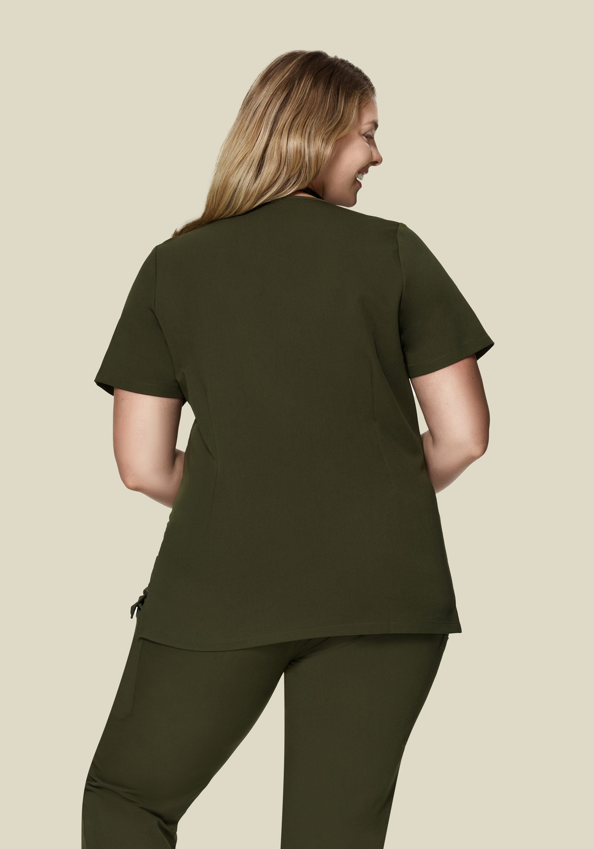 6 Pocket Top Olive