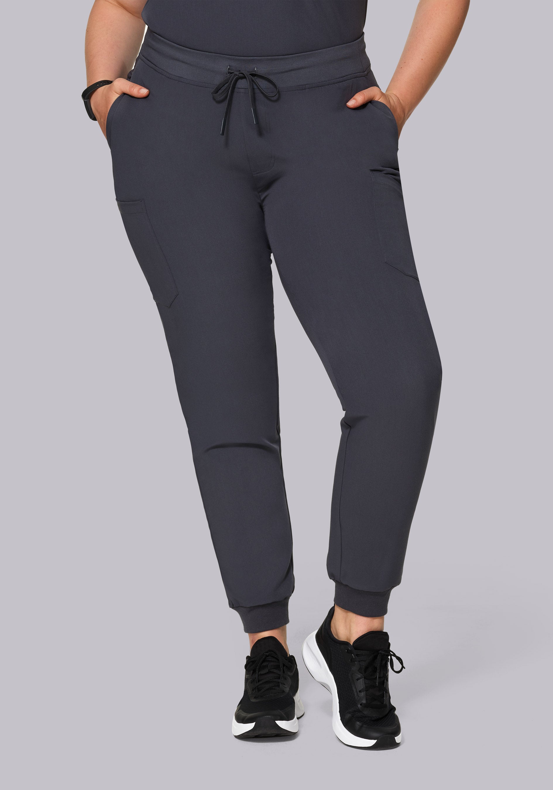 9 Pocket Joggers Pewter