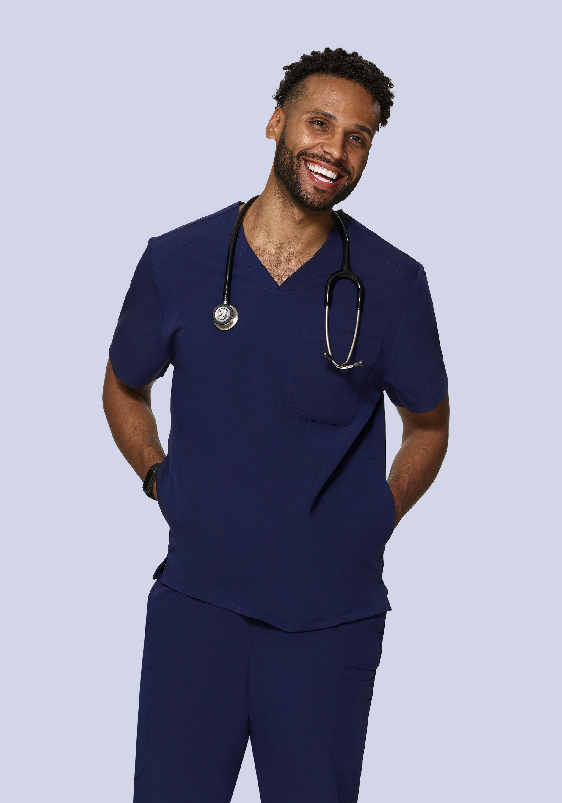 Three Pocket Top Navy