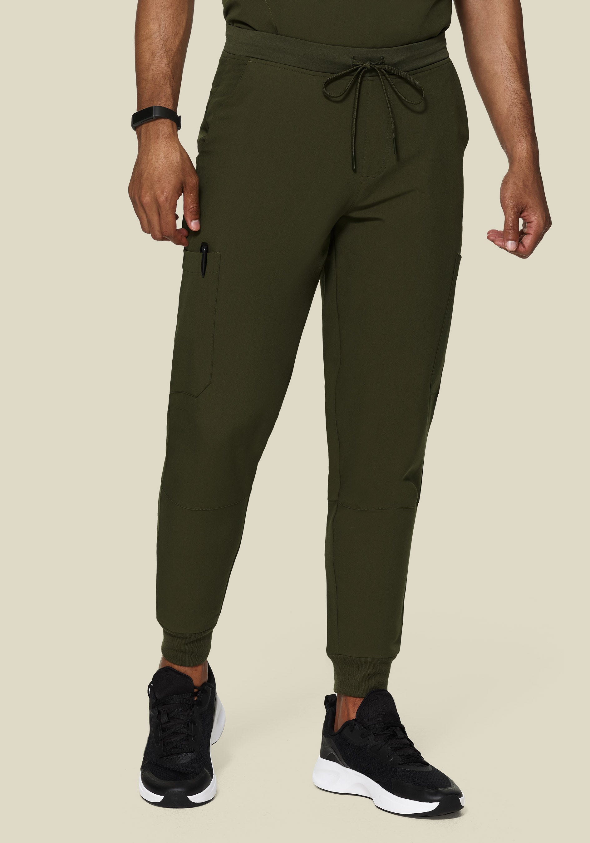 7 Pocket Joggers Olive