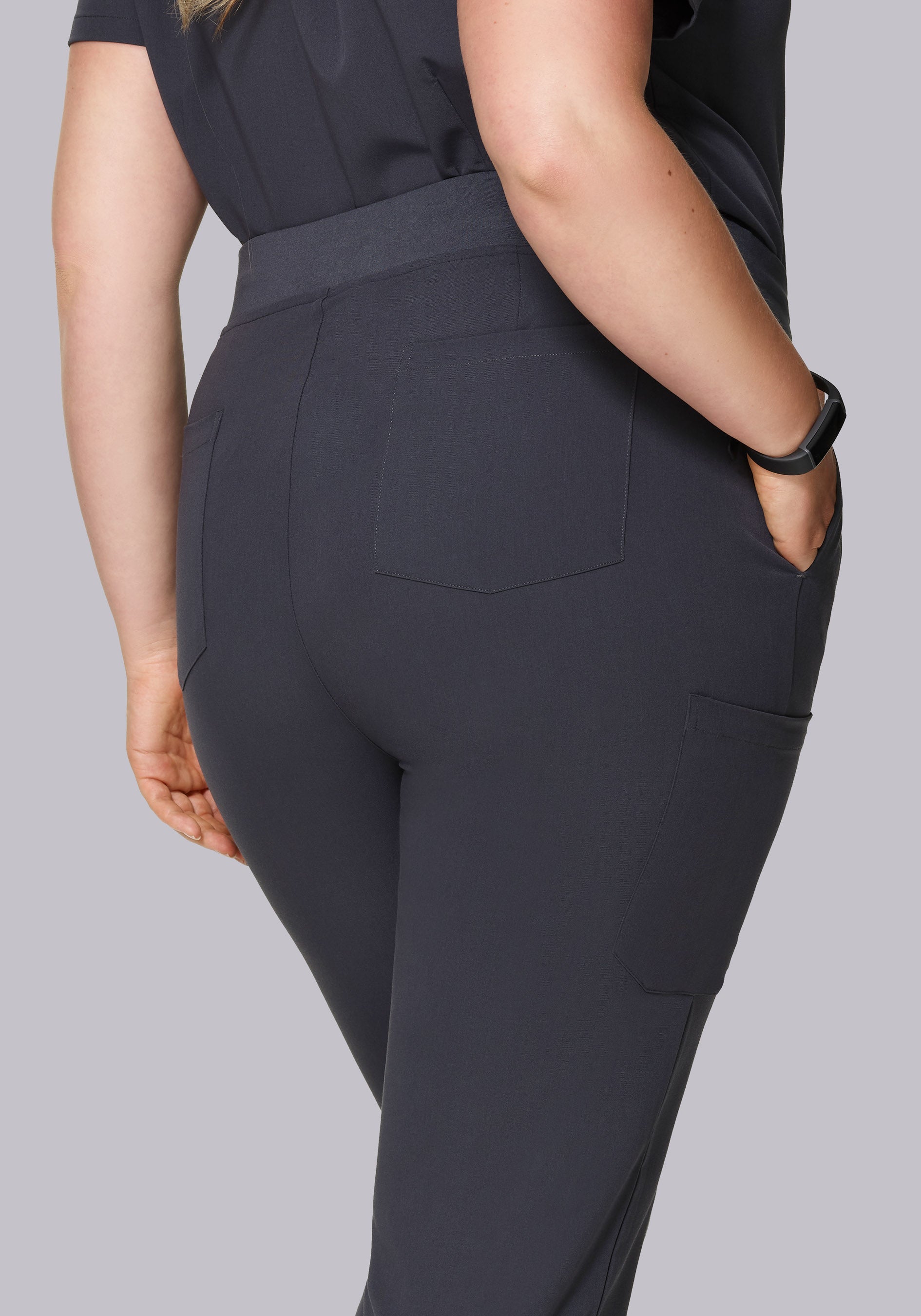 9 Pocket Joggers Pewter