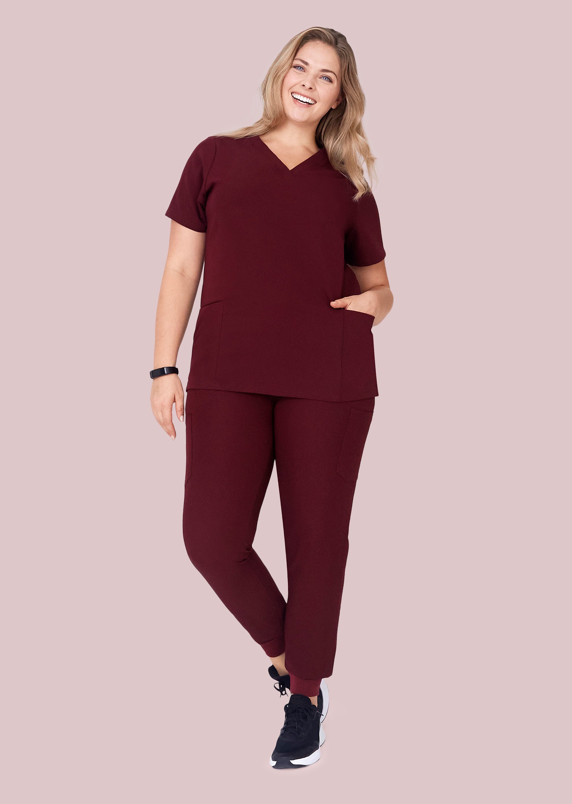 9 Pocket Joggers Wine