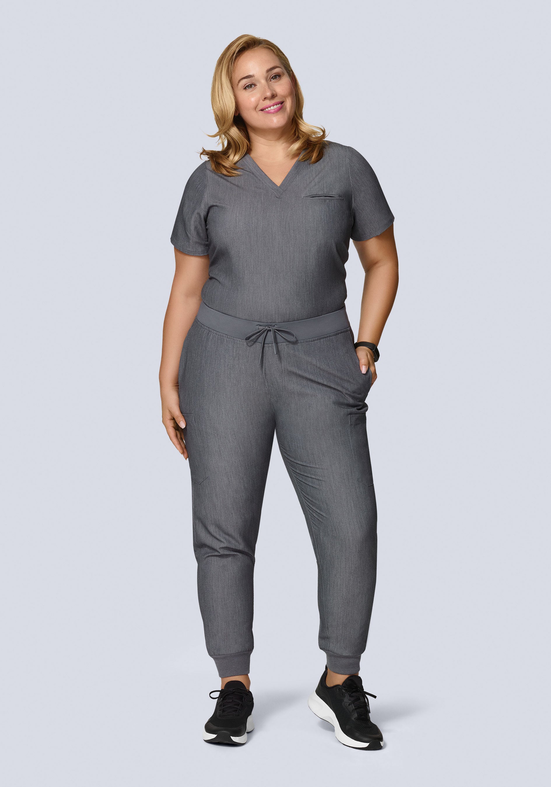 9 Pocket Joggers Gray