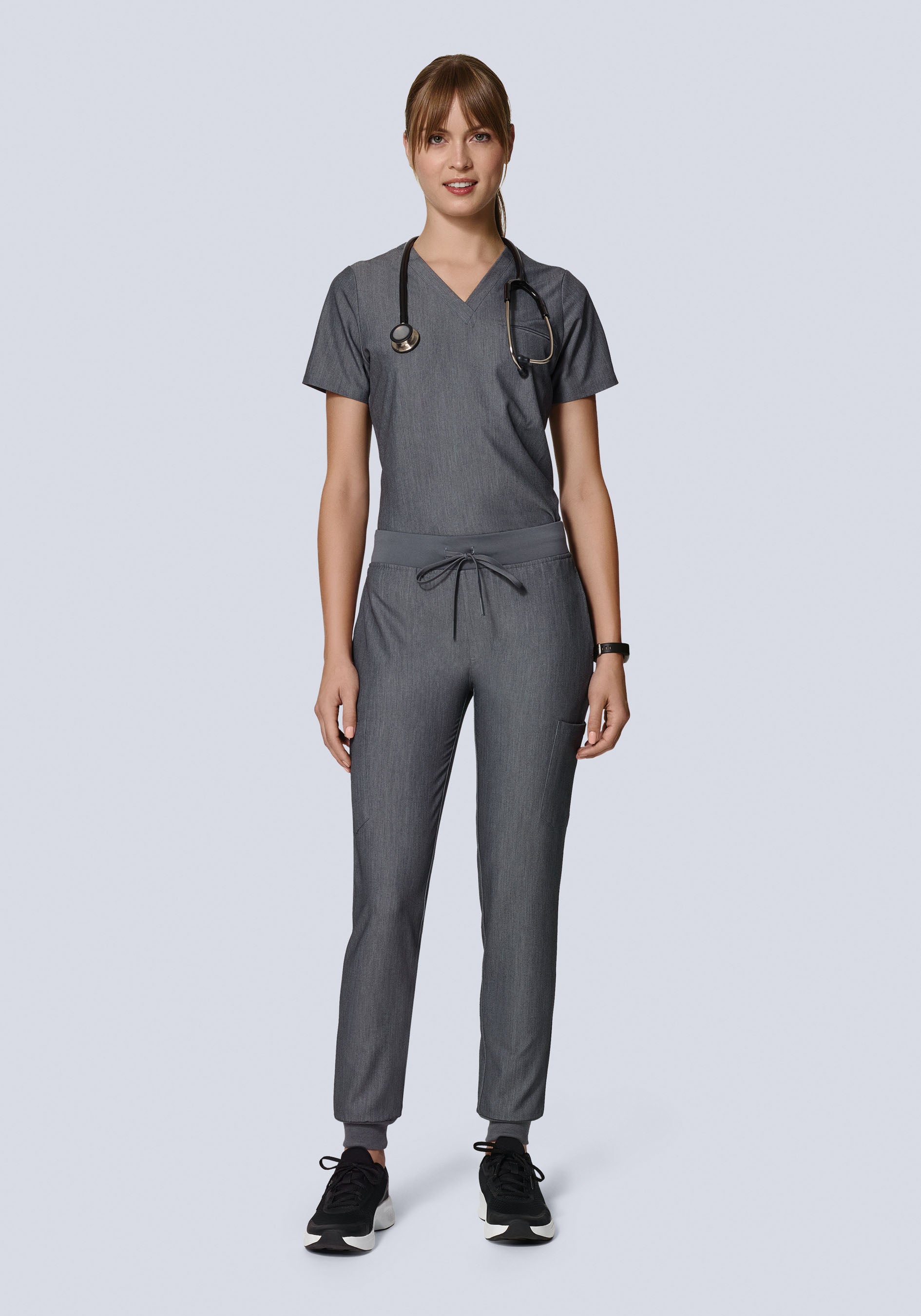 9 Pocket Joggers Gray