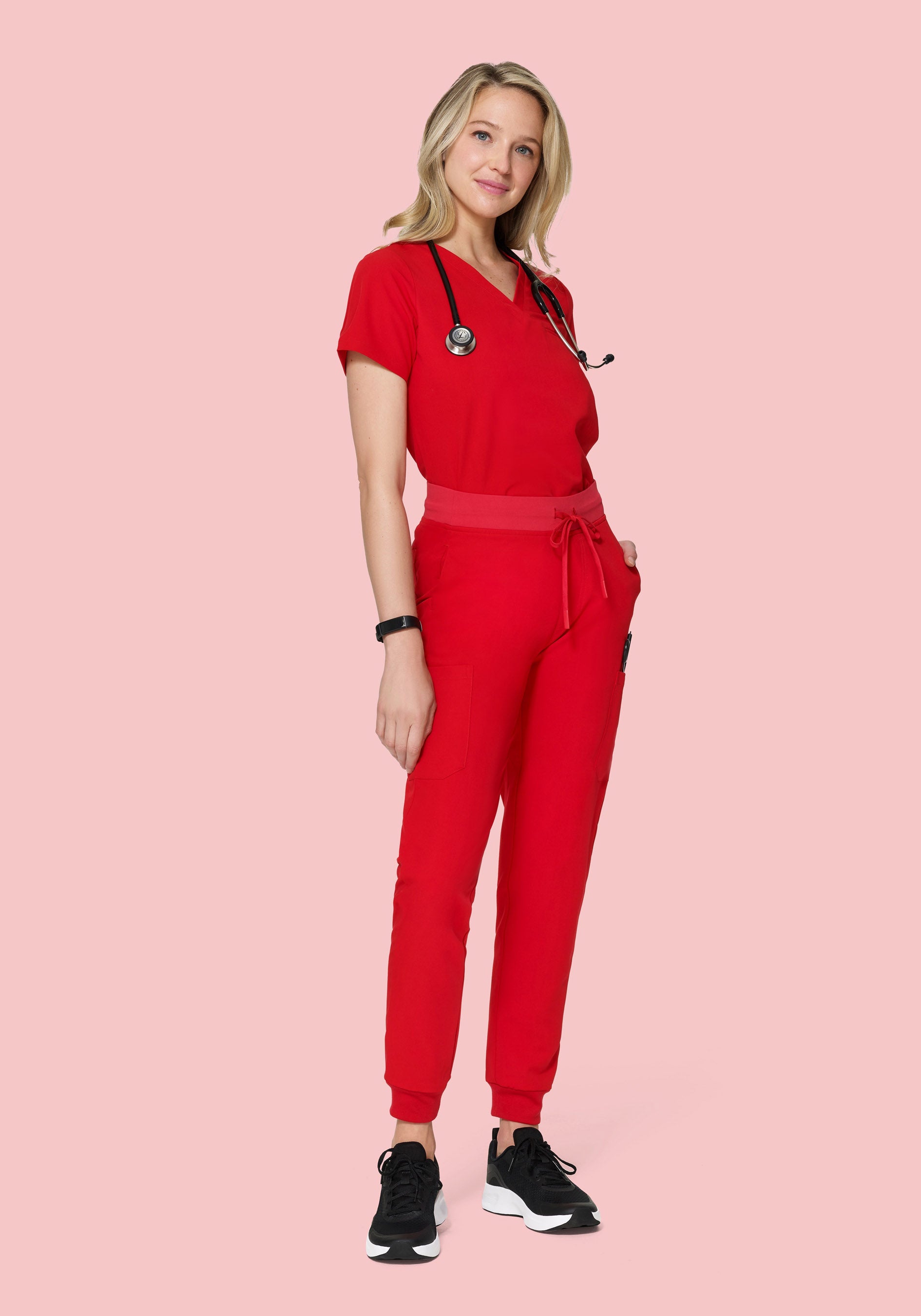 One Pocket Top Candy Red