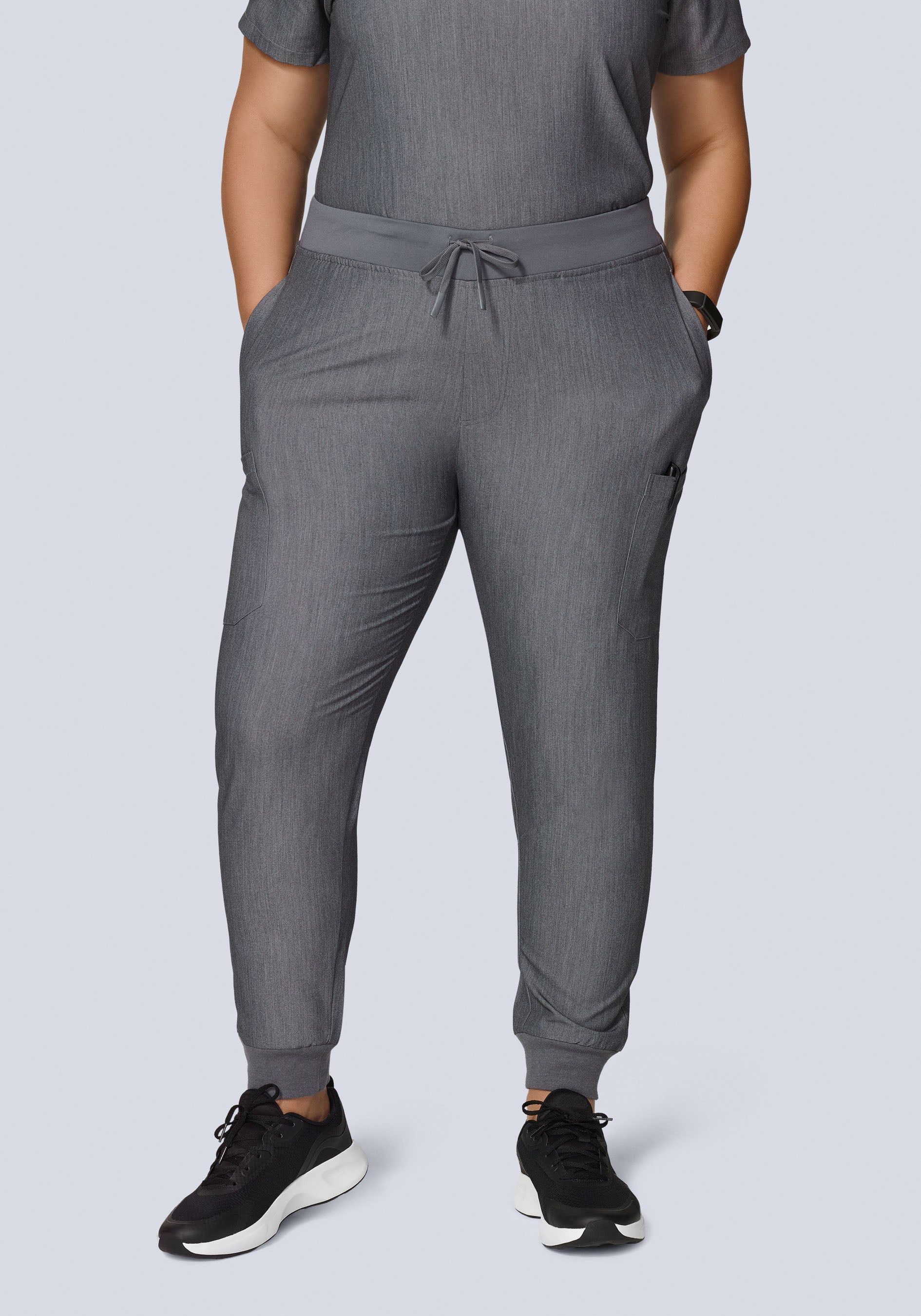 9 Pocket Joggers Gray