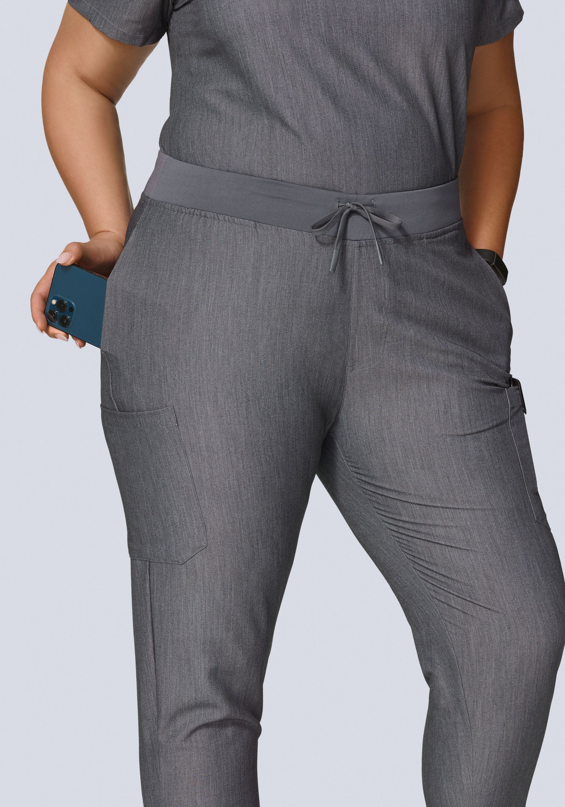 9 Pocket Joggers Gray
