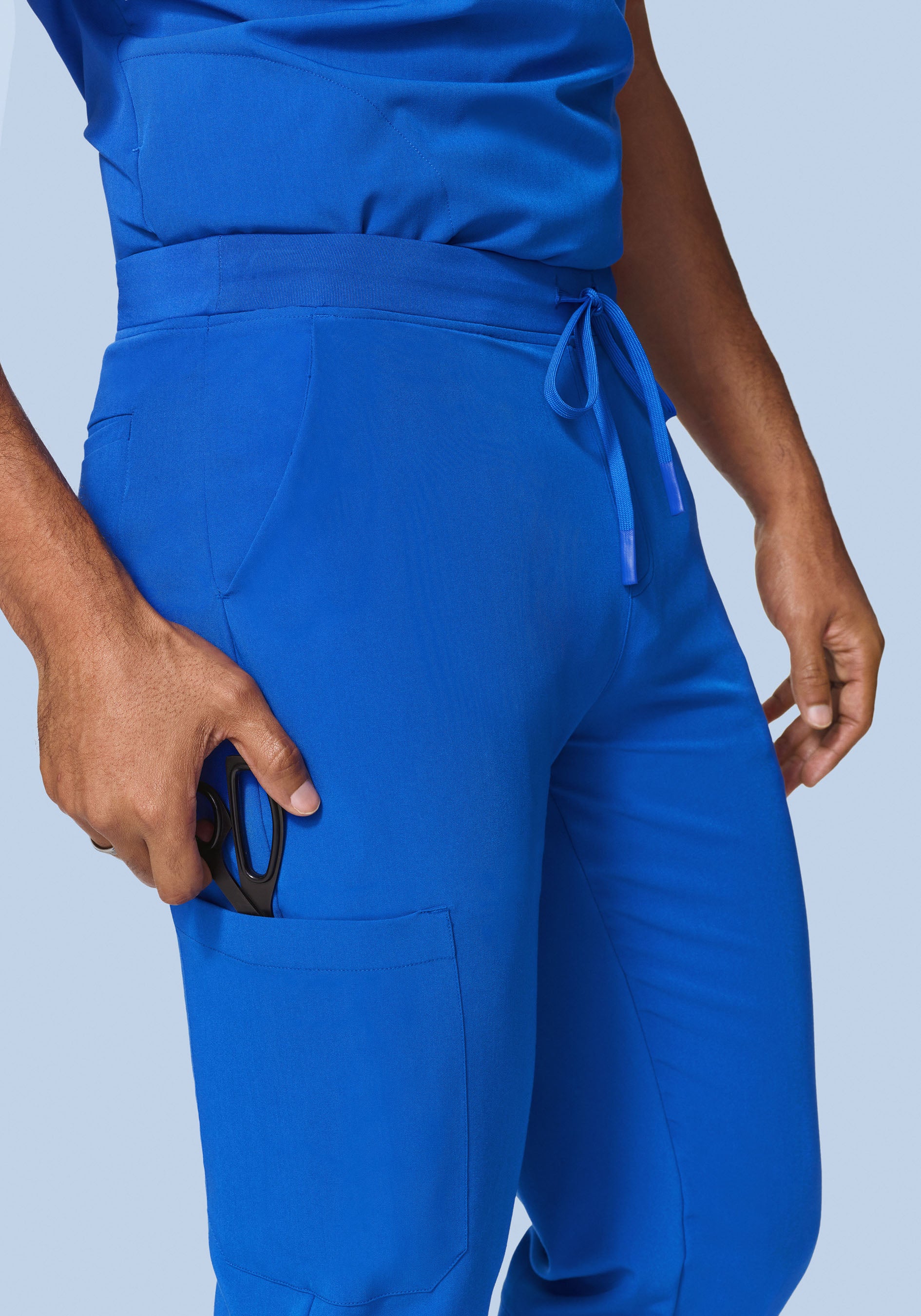 7 Pocket Joggers Royal Blue