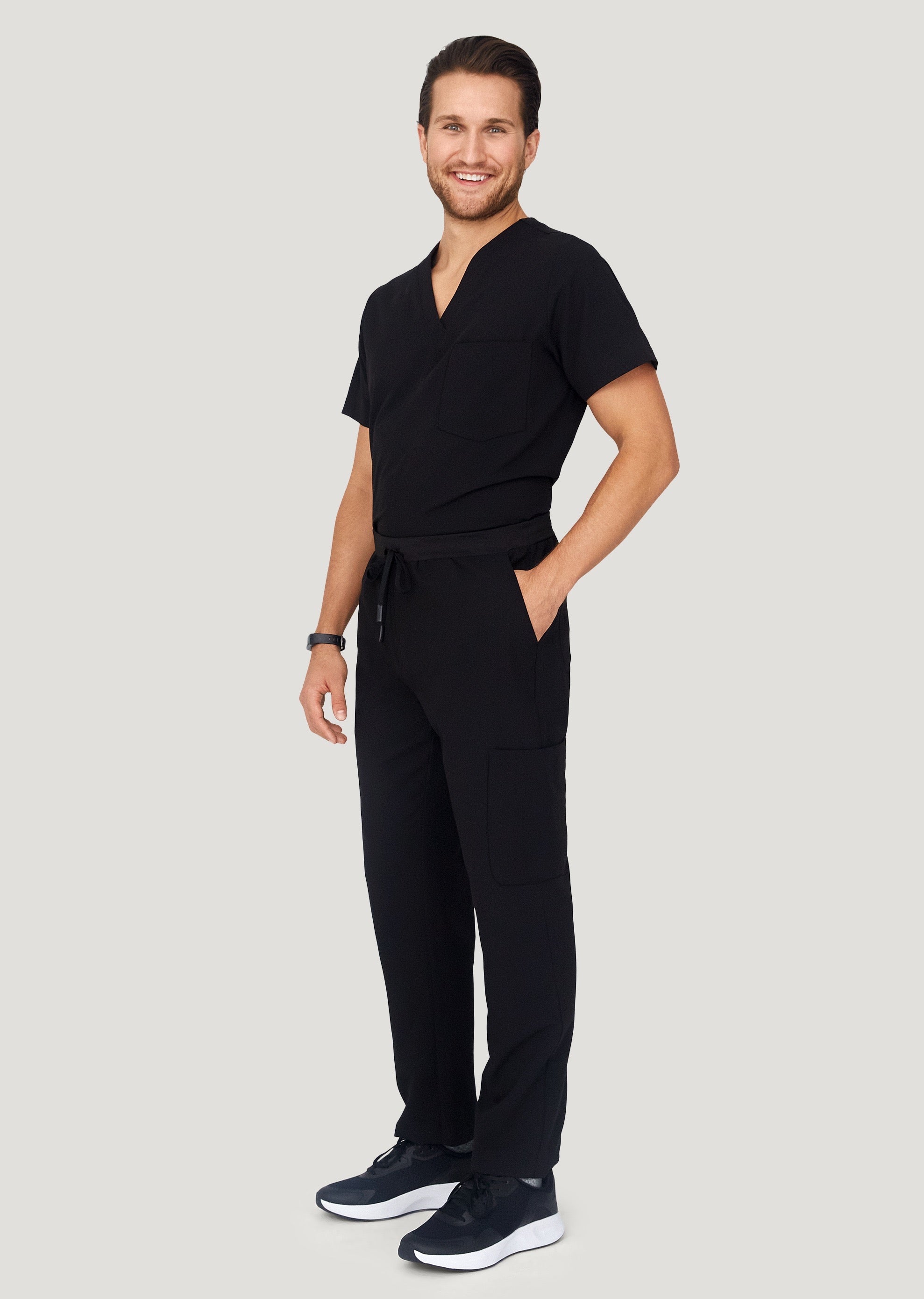 Two Pocket Top Black