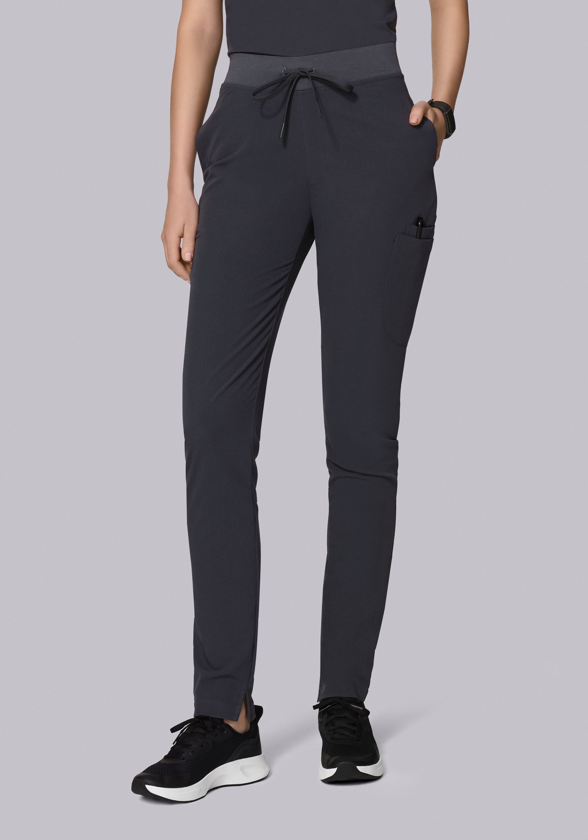 6 Pocket Slim Pants Pewter