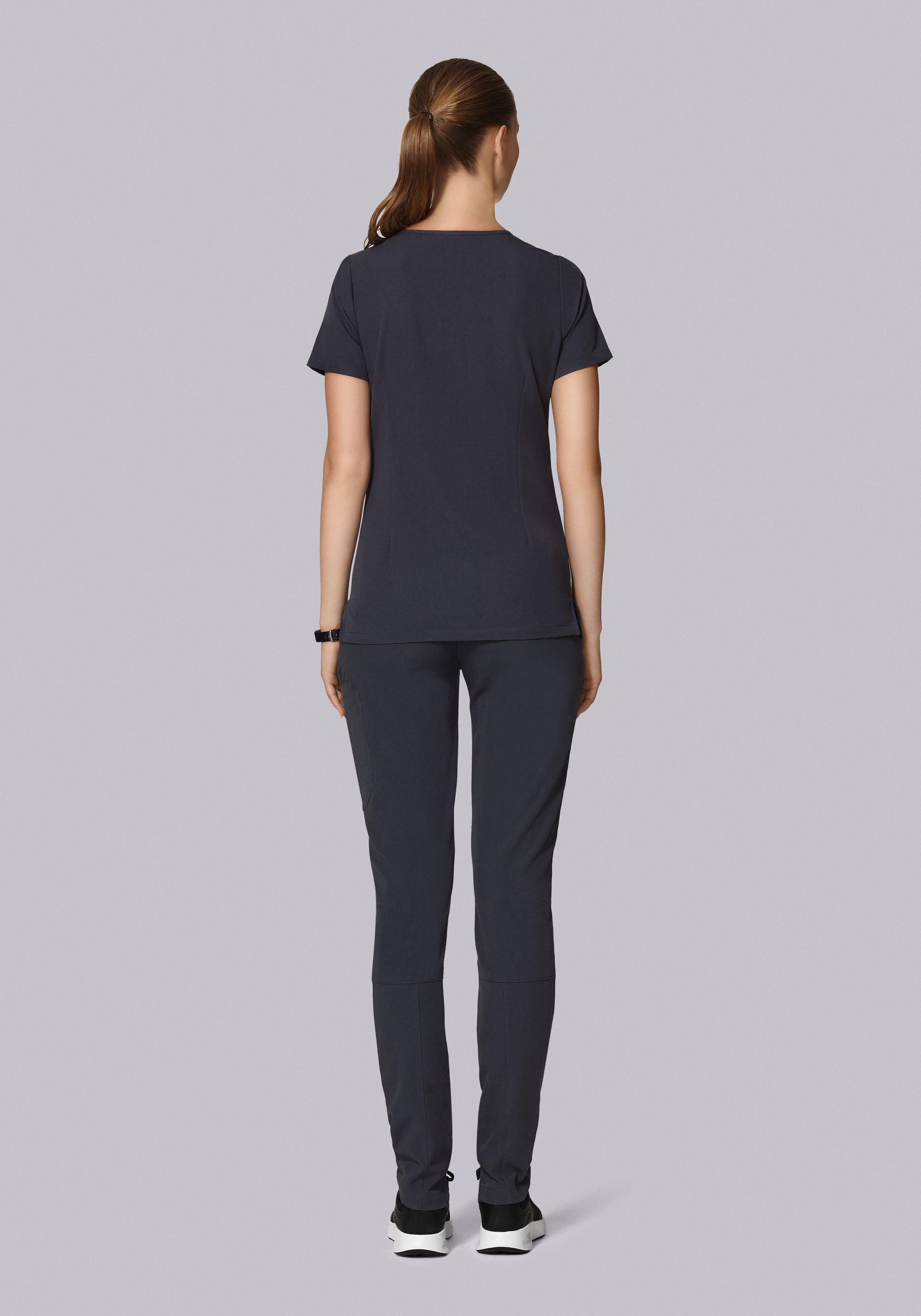 6 Pocket Slim Pants Pewter