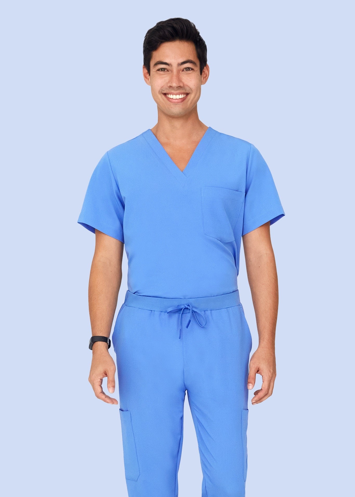 Two Pocket Top Ceil Blue