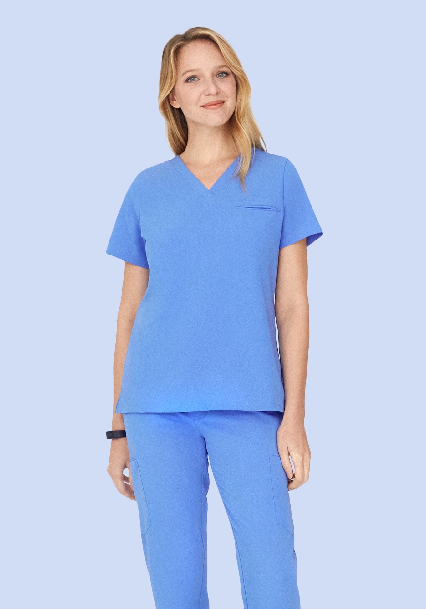 One Pocket Top Ceil Blue