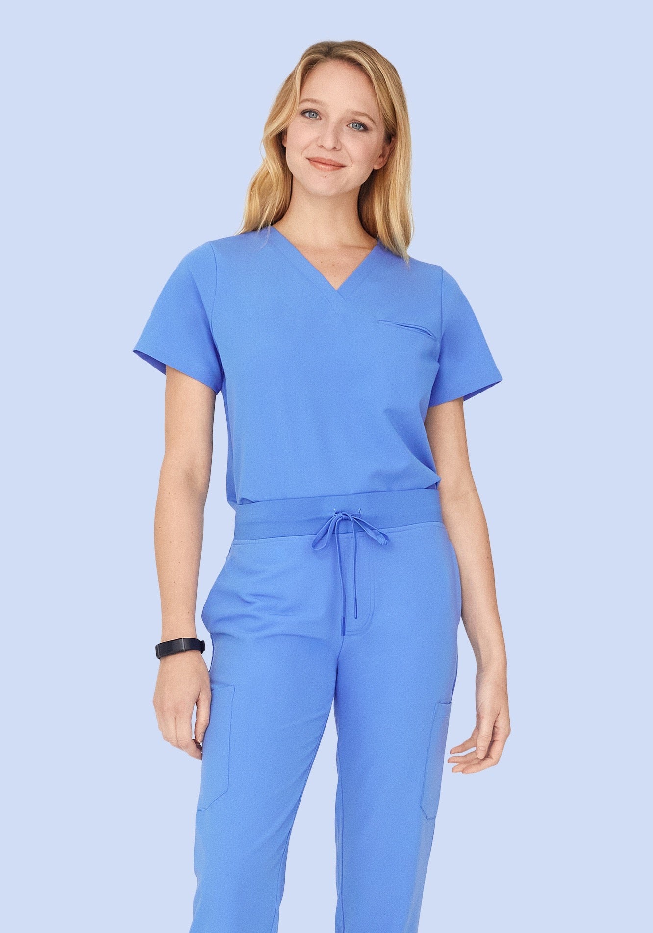 One Pocket Top Ceil Blue