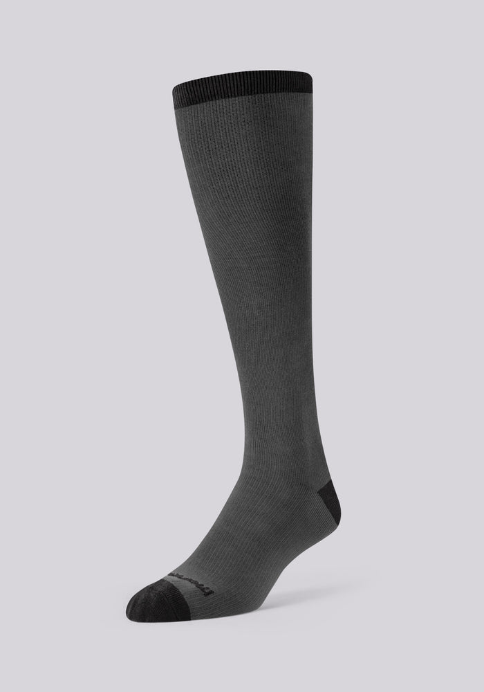 Medical Grade Compression Socks (15-20mmHg) - Pewter | Mandala Scrubs
