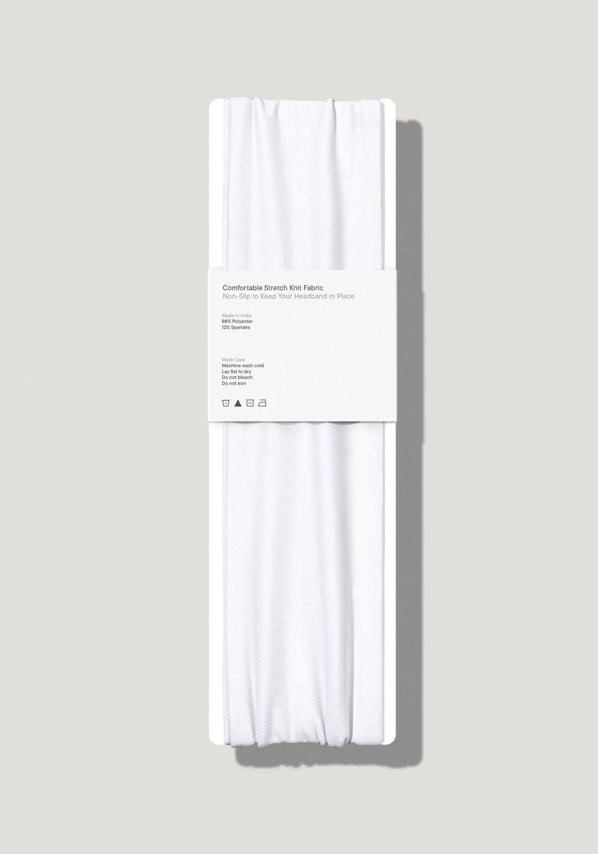 Non-Slip Headband White