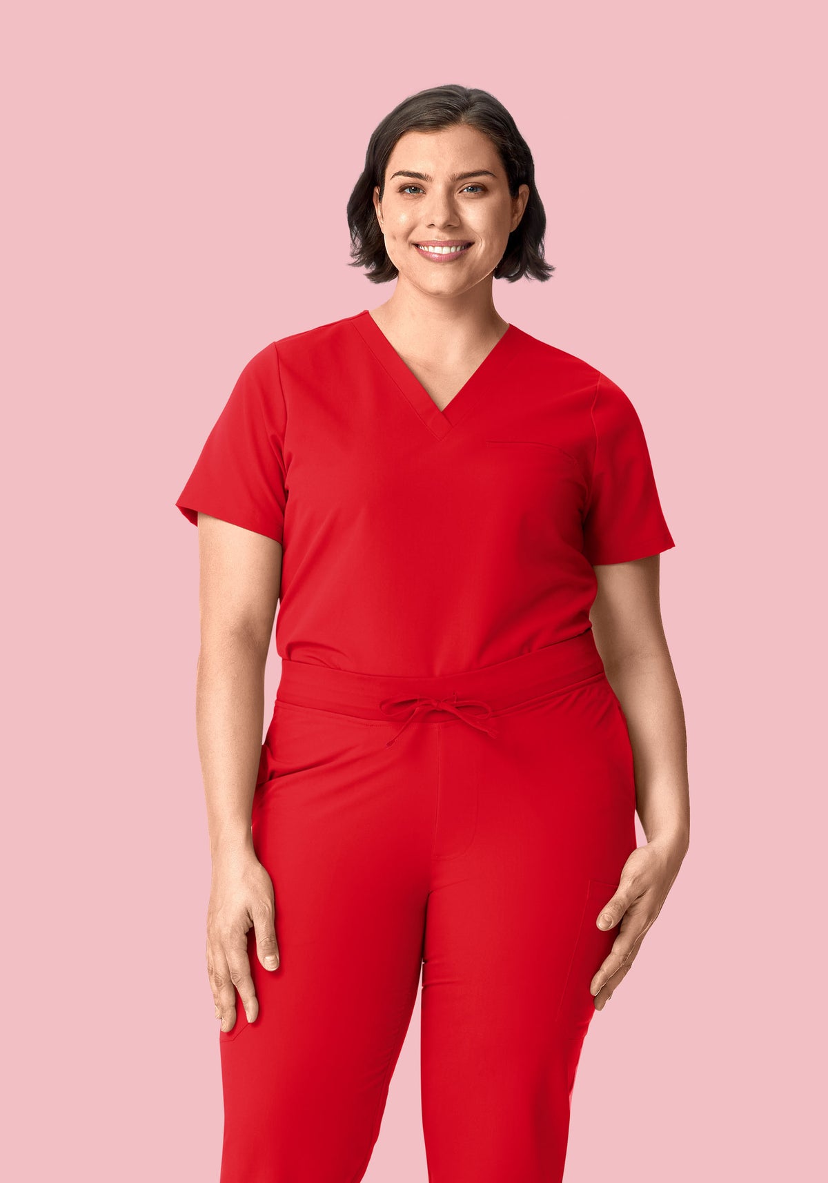 One Pocket Top Candy Red