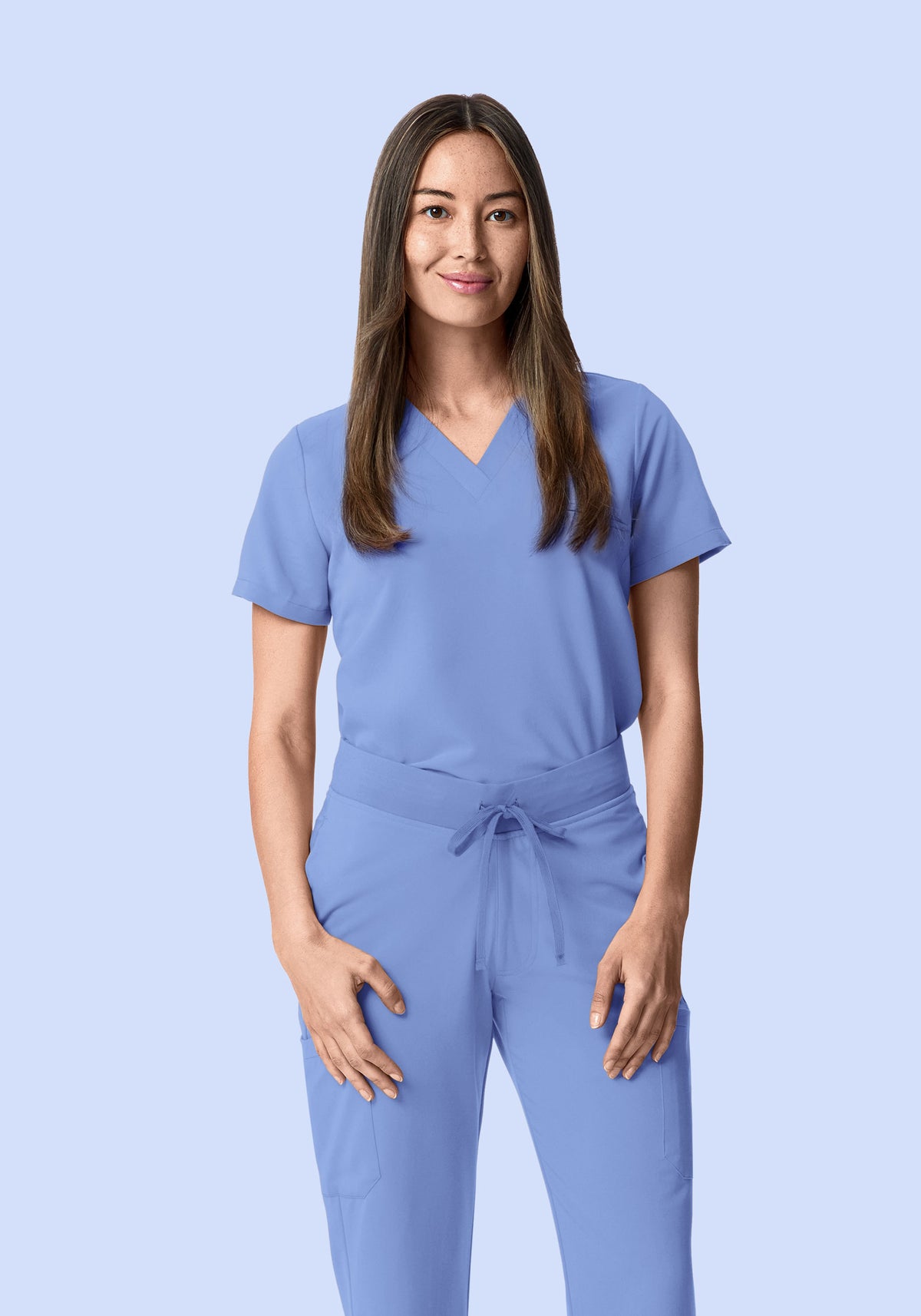 One Pocket Top Coastline Blue
