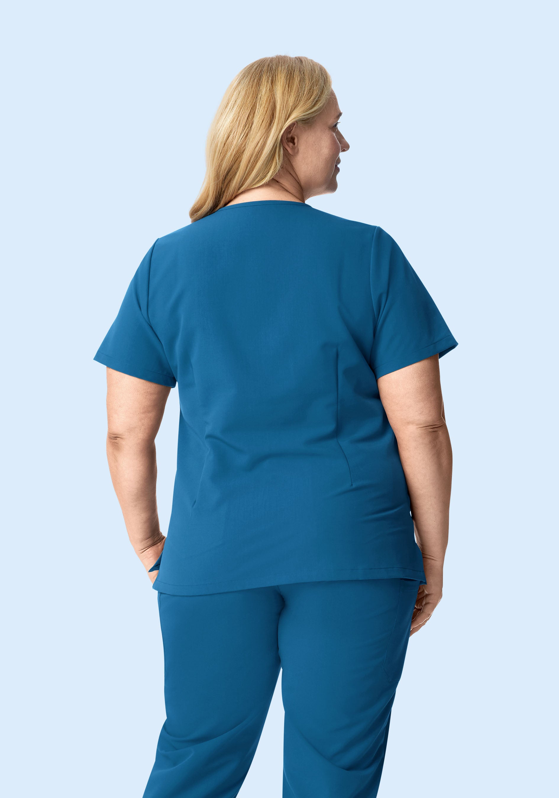 One Pocket Top Vallarta Blue