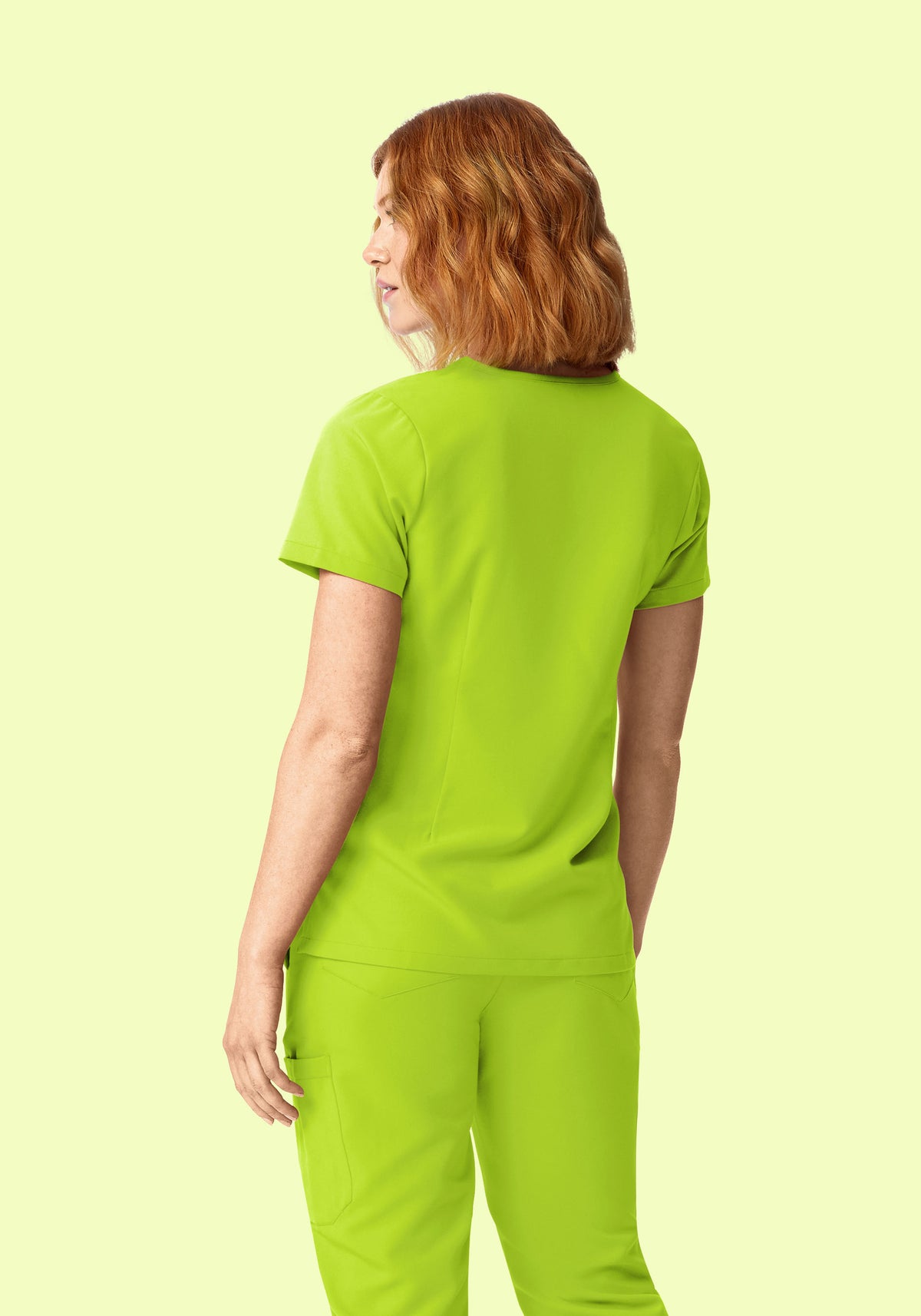 One Pocket Top Apple Green