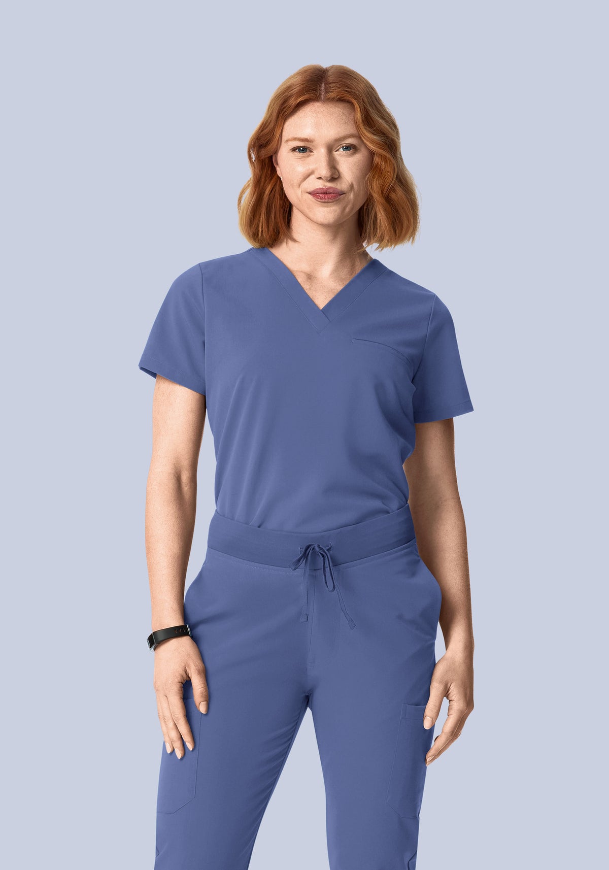 One Pocket Top Deep Periwinkle