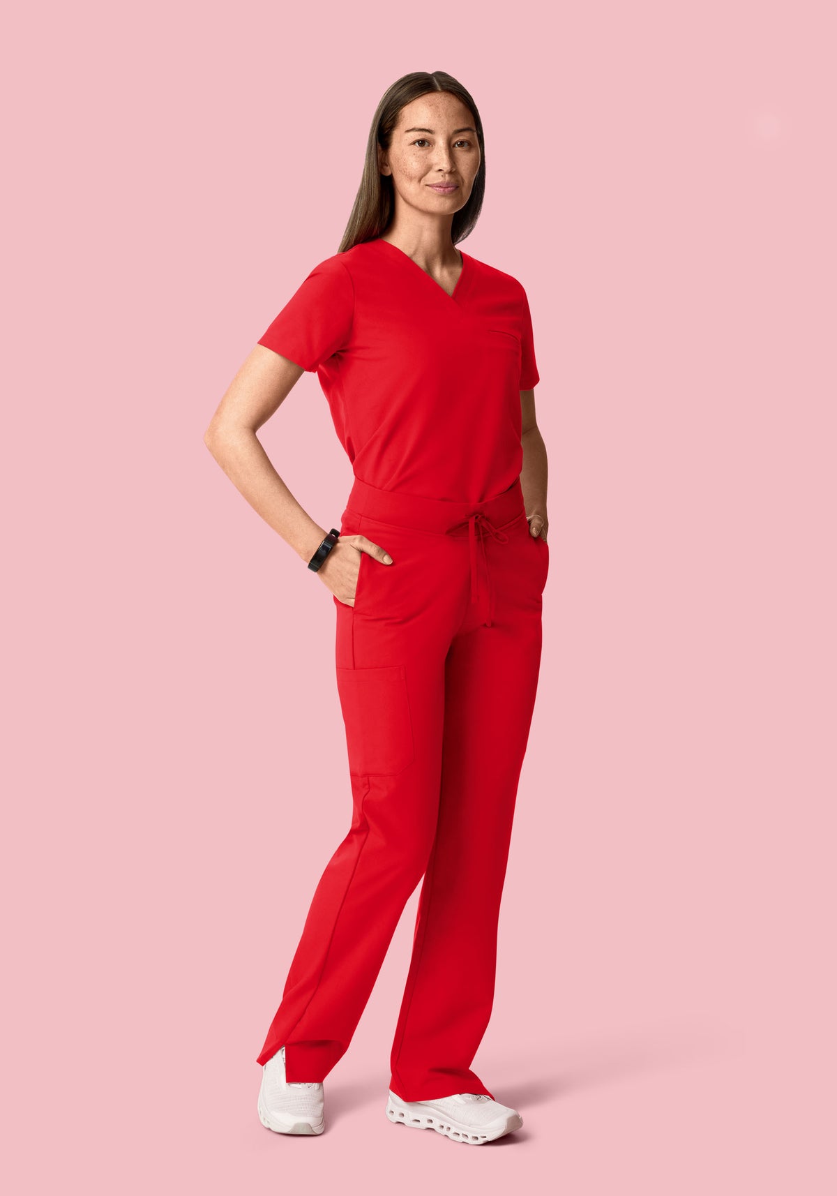One Pocket Top Candy Red