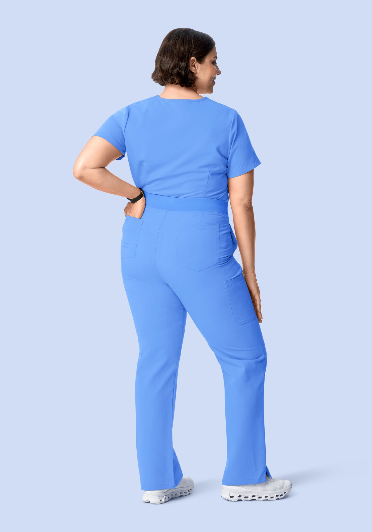 9 Pocket Cargo Pants Ceil Blue