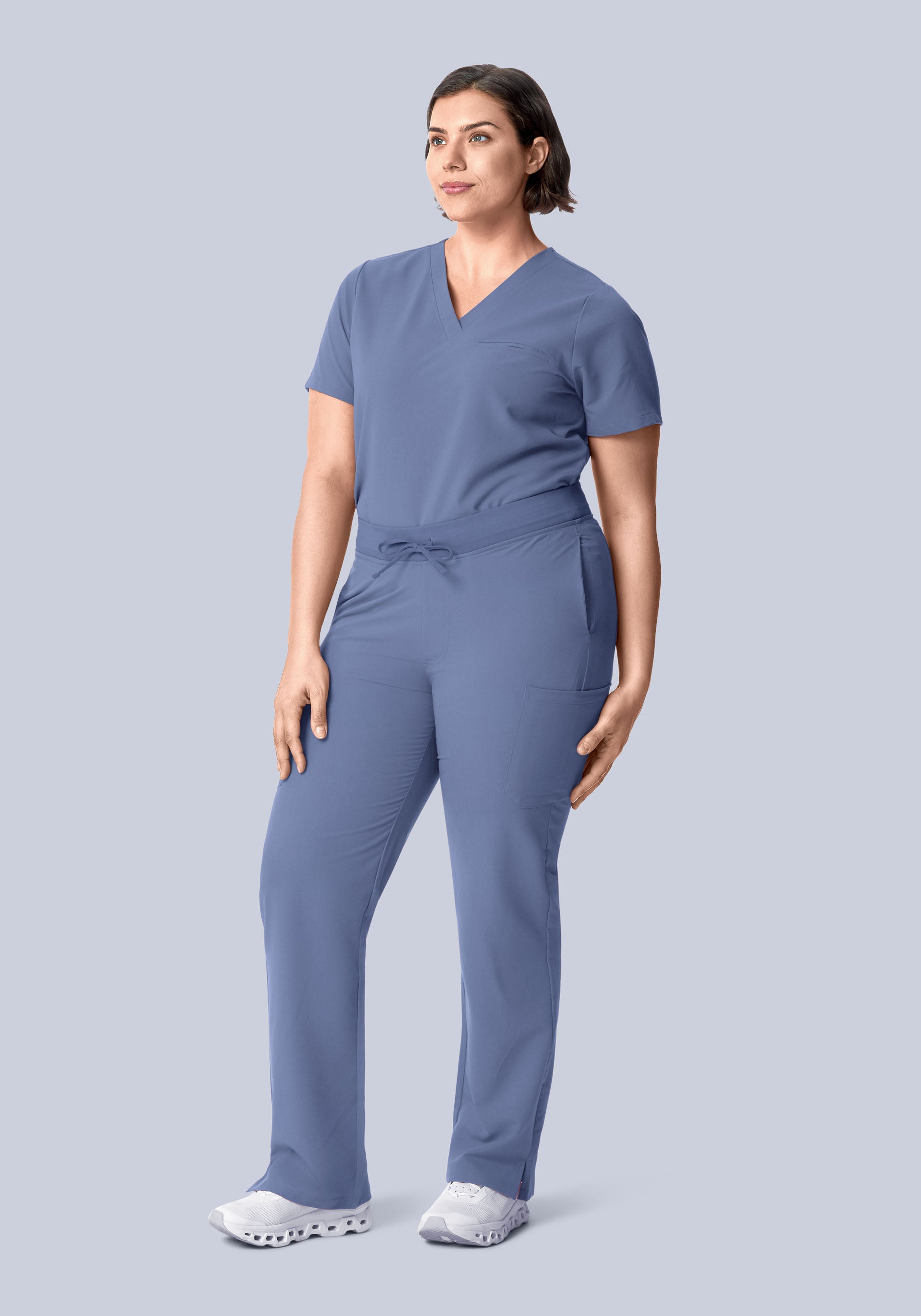 9 Pocket Cargo Pants Periwinkle